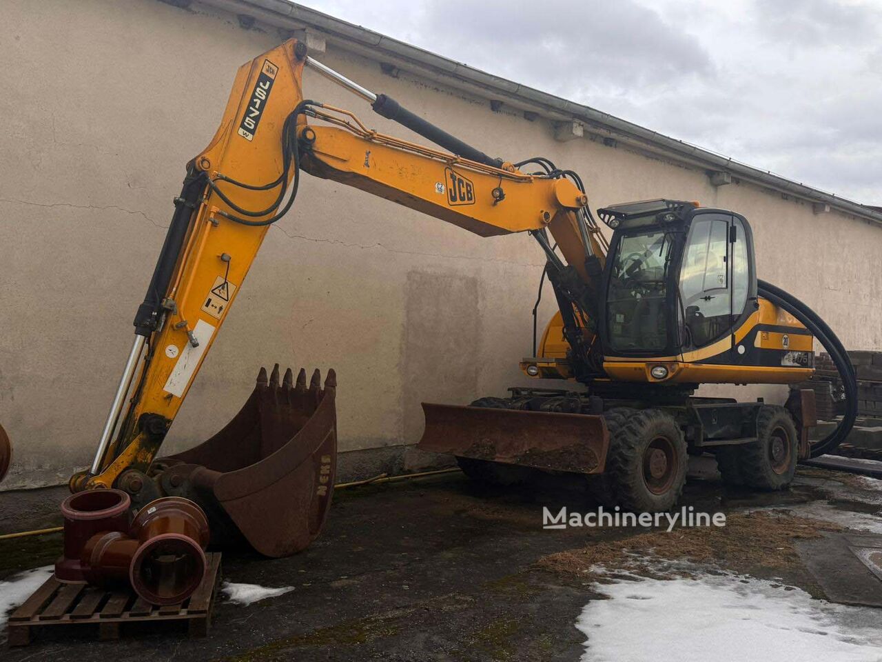 2008 JCB JS175W, 11.500 mth, Import Auf Lager in der EU — Foto 1