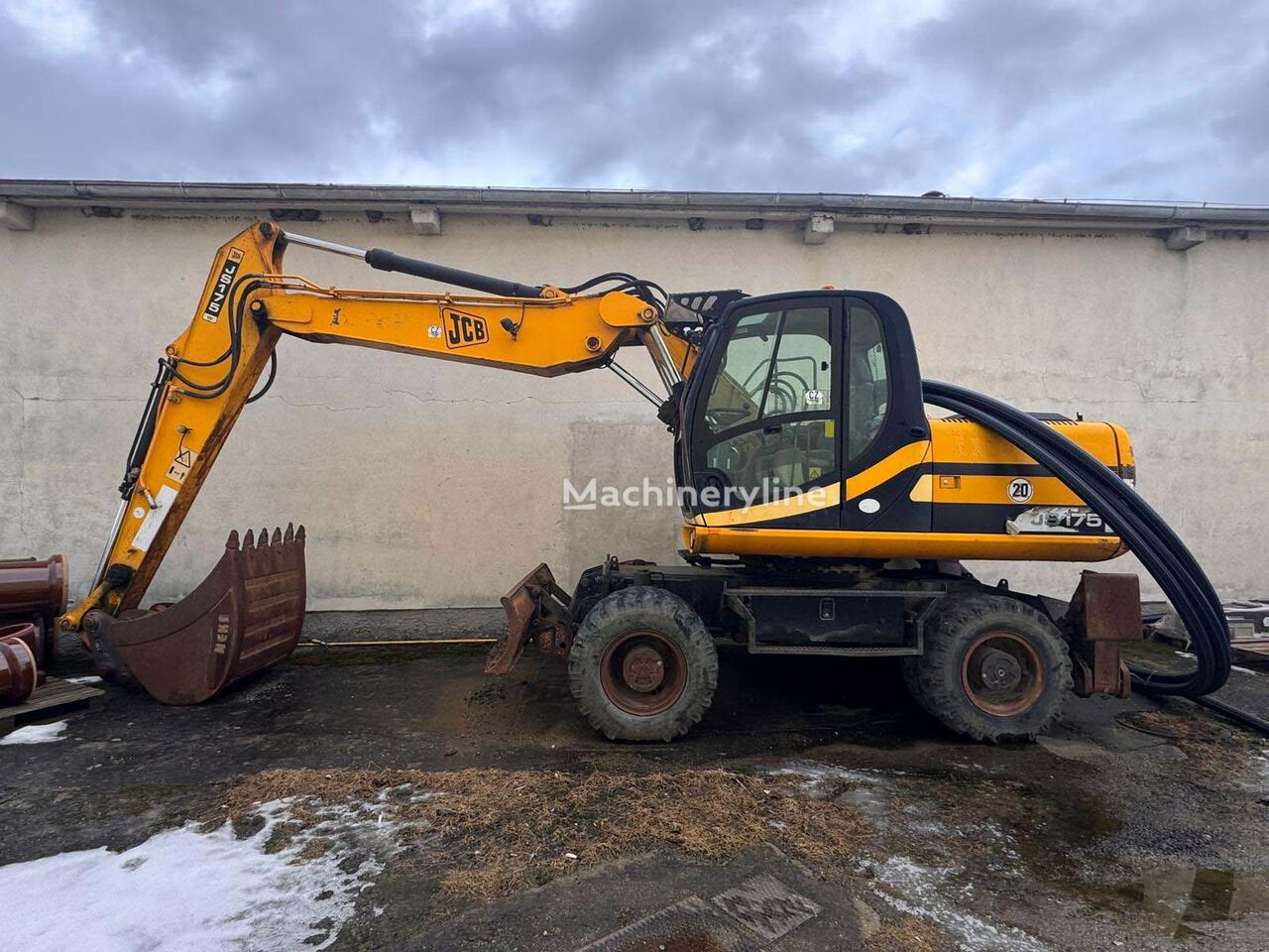 2008 JCB JS175W, 11.500 mth, Import Auf Lager in der EU — Foto 3 z 16