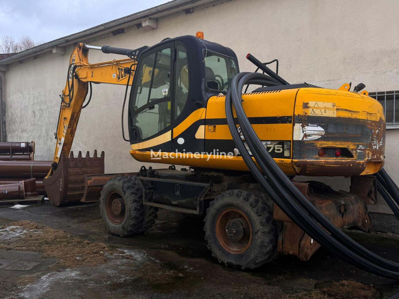 2008 JCB JS175W, 11.500 mth, Import Auf Lager in der EU — Foto 4 z 16