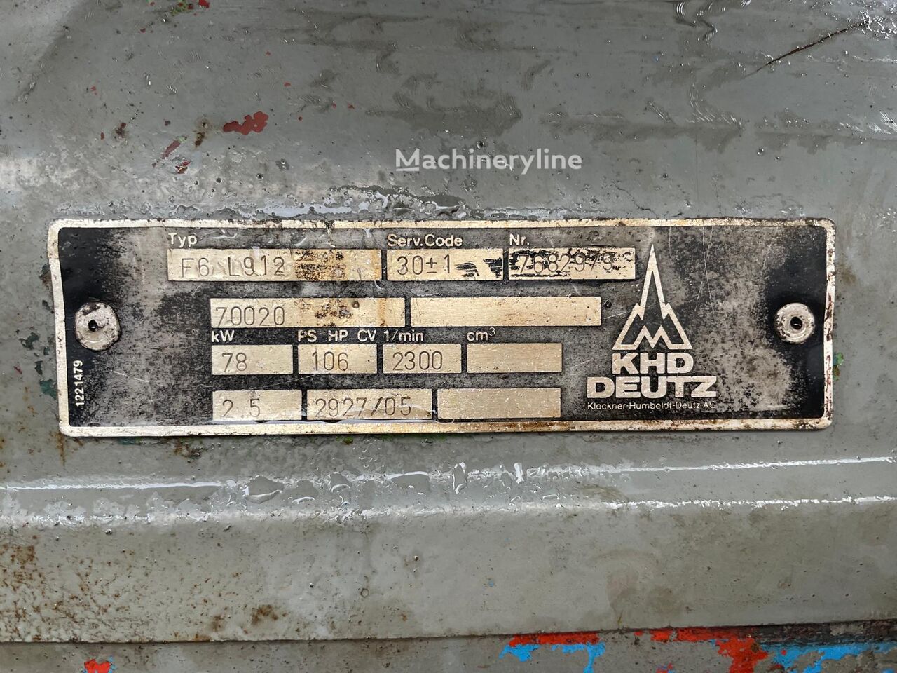 1995 Fuchs 714.4, 16.212 mth, Import Auf Lager in der EU — Foto 4 z 12