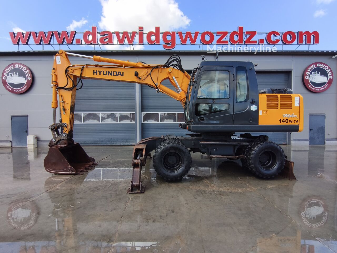2008 Hyundai ROBEX, Import Auf Lager in der EU — Foto 1