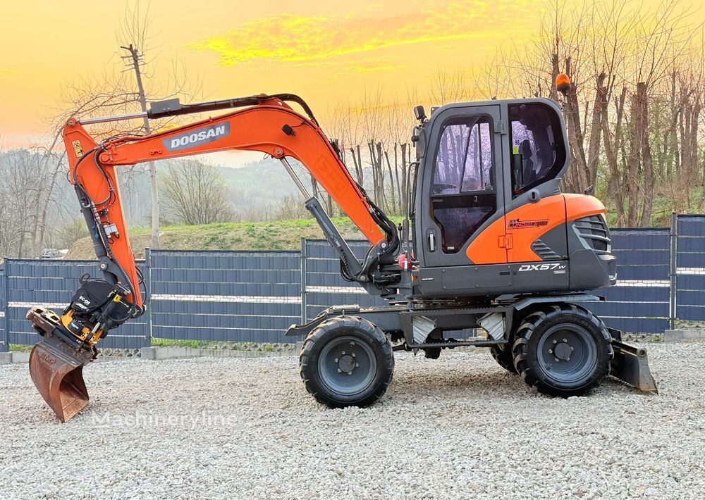 2017 Doosan DX57W, 2.200 mth, Import Auf Lager in der EU — Foto 9 z 16