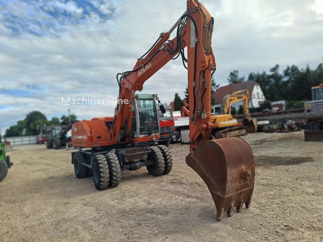 2004 Atlas TEREX, 11.000 mth, Import Auf Lager in der EU — Foto 8 z 16