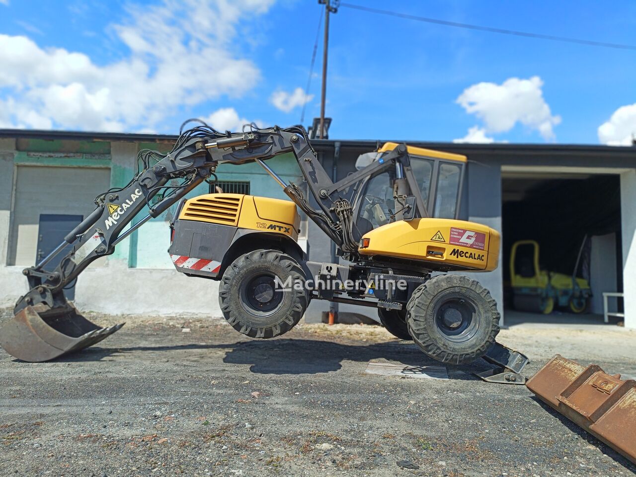 2011 Mecalac 12, 11.800 mth, Import Auf Lager in der EU — Foto 12 z 16