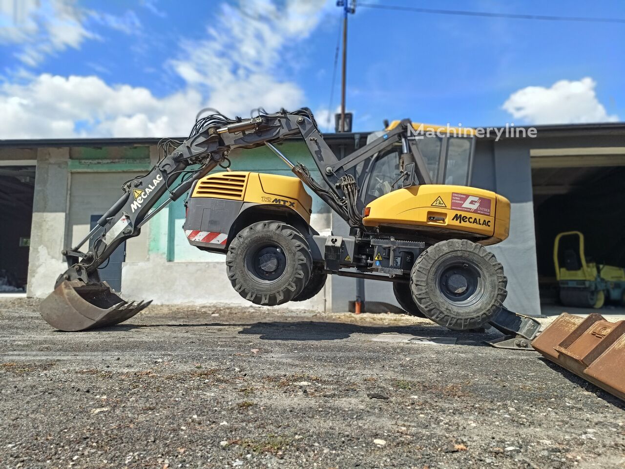2011 Mecalac 12, 11.800 mth, Import Auf Lager in der EU — Foto 14 z 16