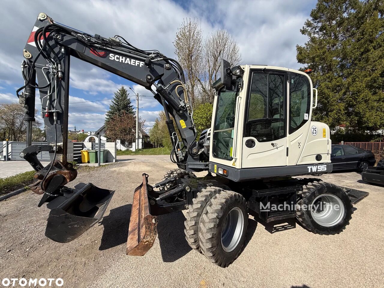 2017 Terex TW95, 3.880 mth, Import Auf Lager in der EU — Foto 1