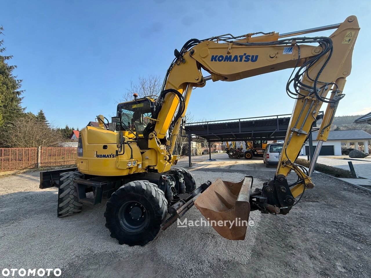 2017 Komatsu PW98, 8.000 mth, Import Auf Lager in der EU — Foto 2 z 8