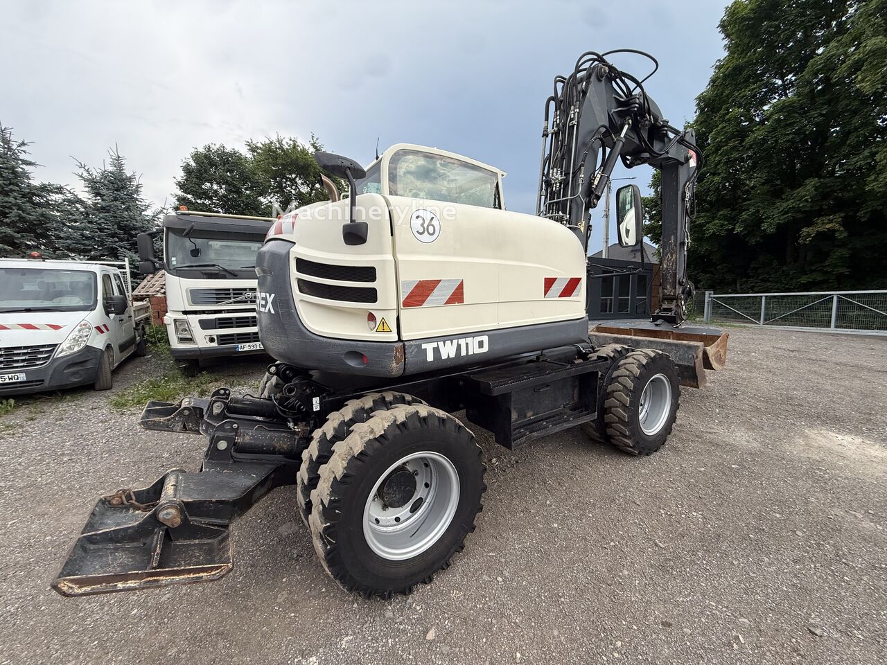 2012 Terex TW110, 6.000 mth, Import Auf Lager in der EU — Foto 10 z 10