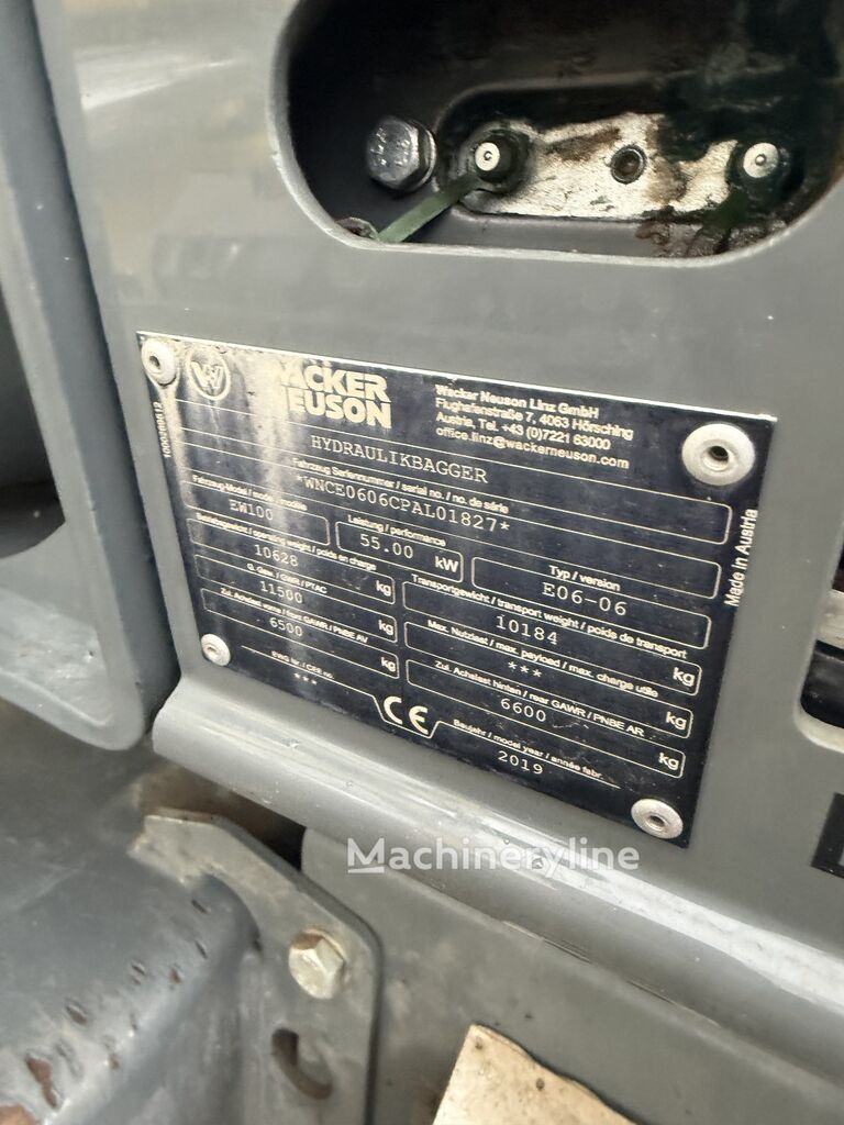 2018 Wacker Neuson EW, 7.300 mth, Import Auf Lager in der EU — Foto 7 z 10