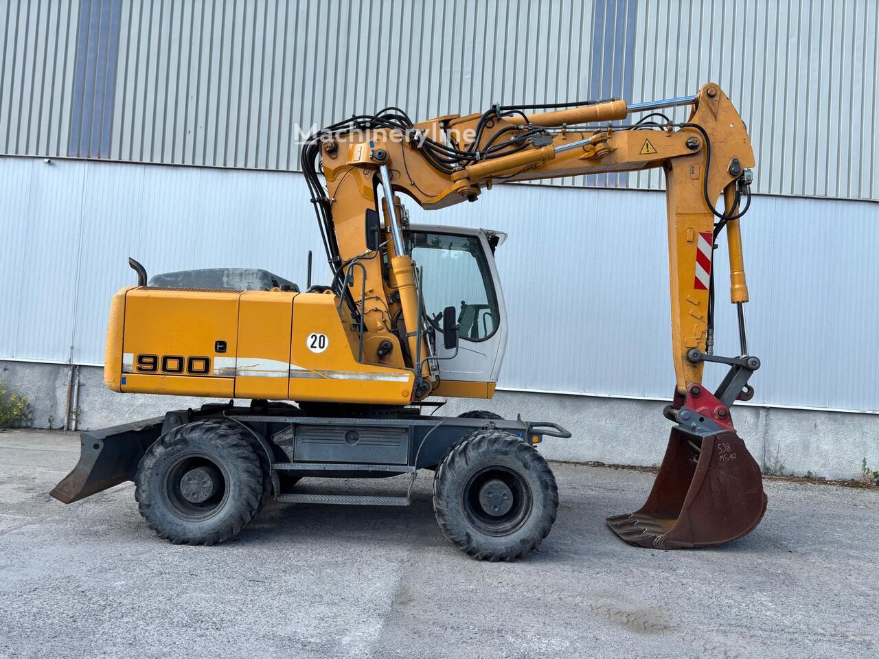 2009 Liebherr A900C, 11.822 mth, Import Auf Lager in der EU — Foto 2 z 15