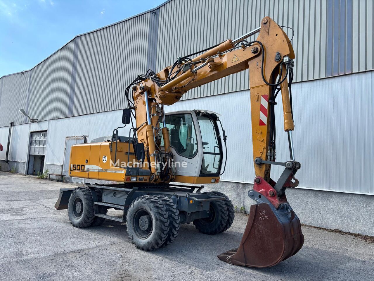 2009 Liebherr A900C, 11.822 mth, Import Auf Lager in der EU — Foto 3 z 15