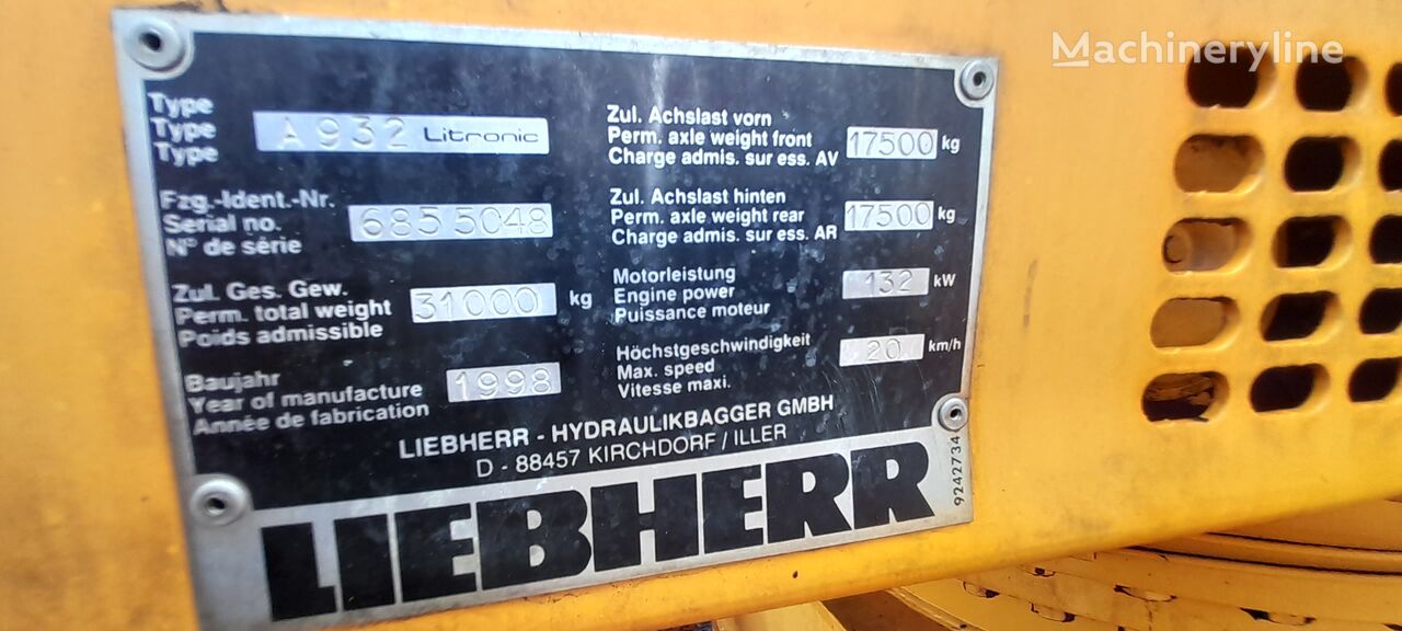 1998 Liebherr, 15.000 mth, Import Auf Lager in der EU — Foto 13 z 16
