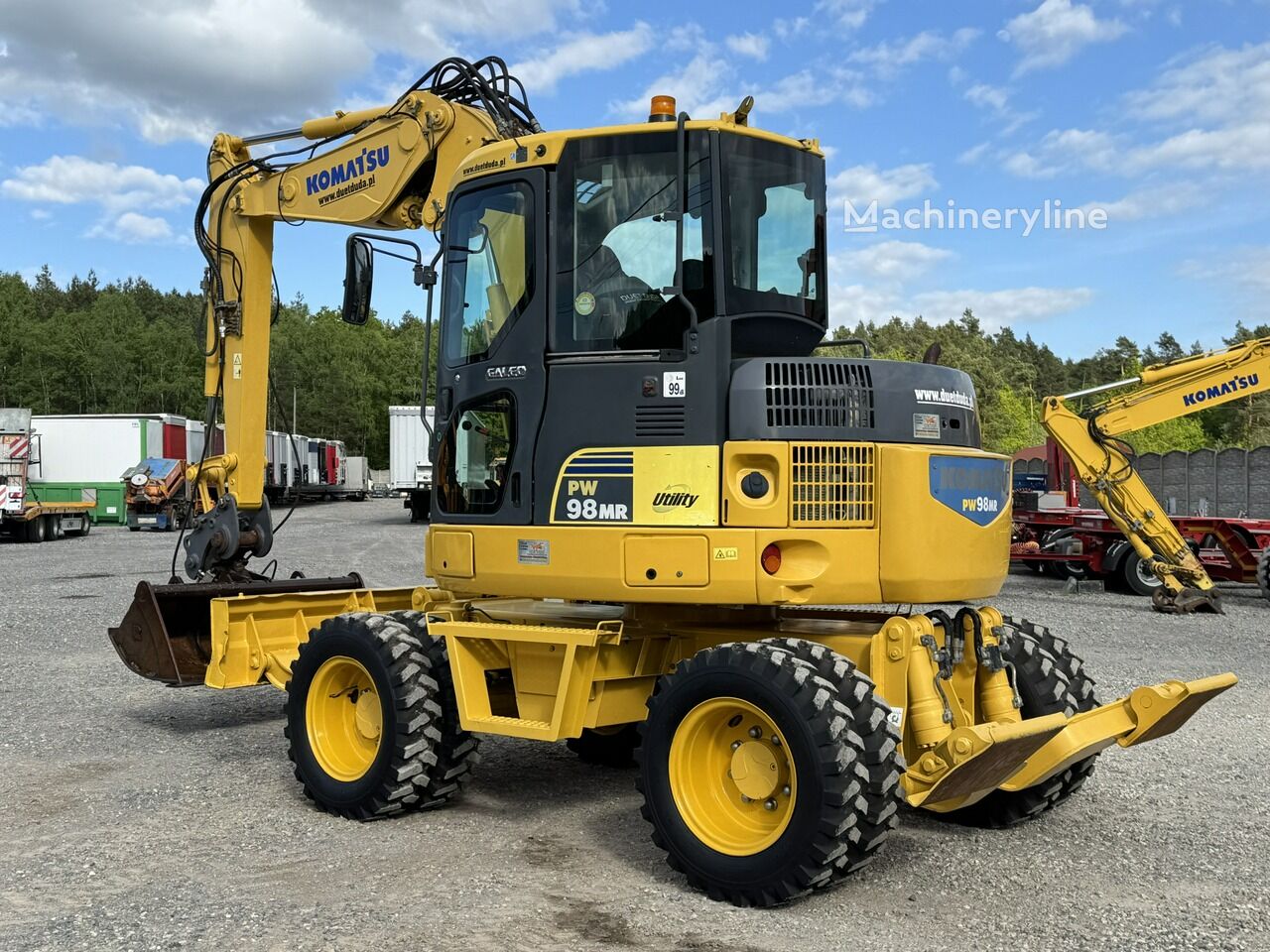 2009 Komatsu PW, Import Auf Lager in der EU — Foto 15 z 16