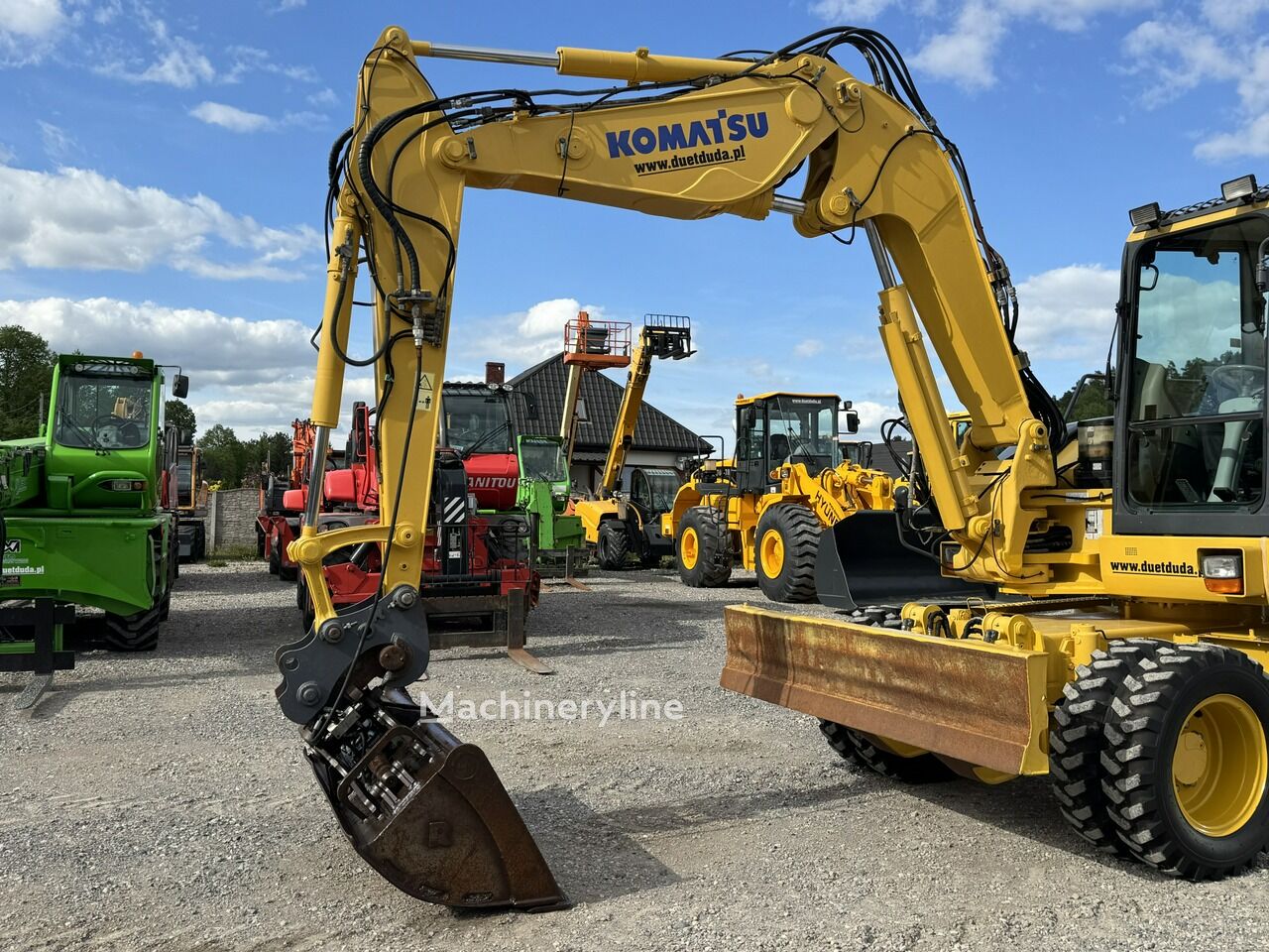 2009 Komatsu PW, Import Auf Lager in der EU — Foto 4 z 16