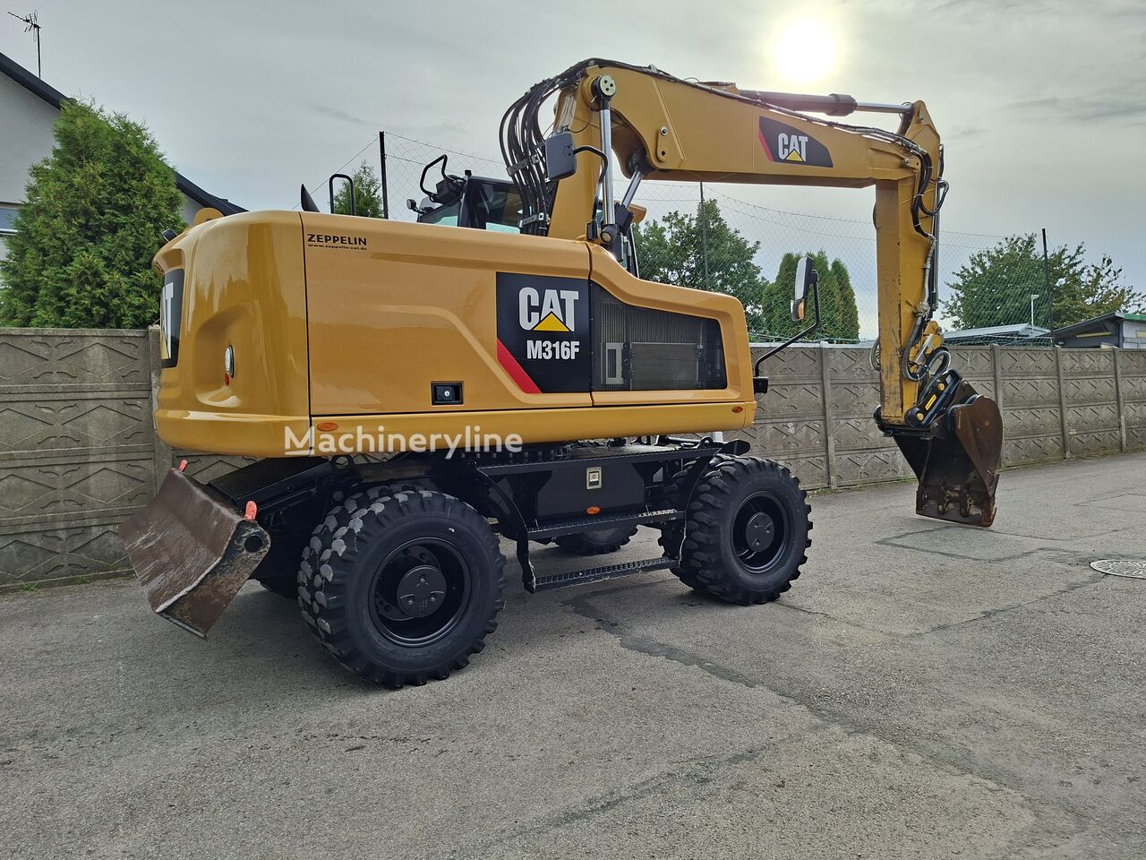 2019 Caterpillar M316F, 8.300 mth, Import Auf Lager in der EU — Foto 8 z 16