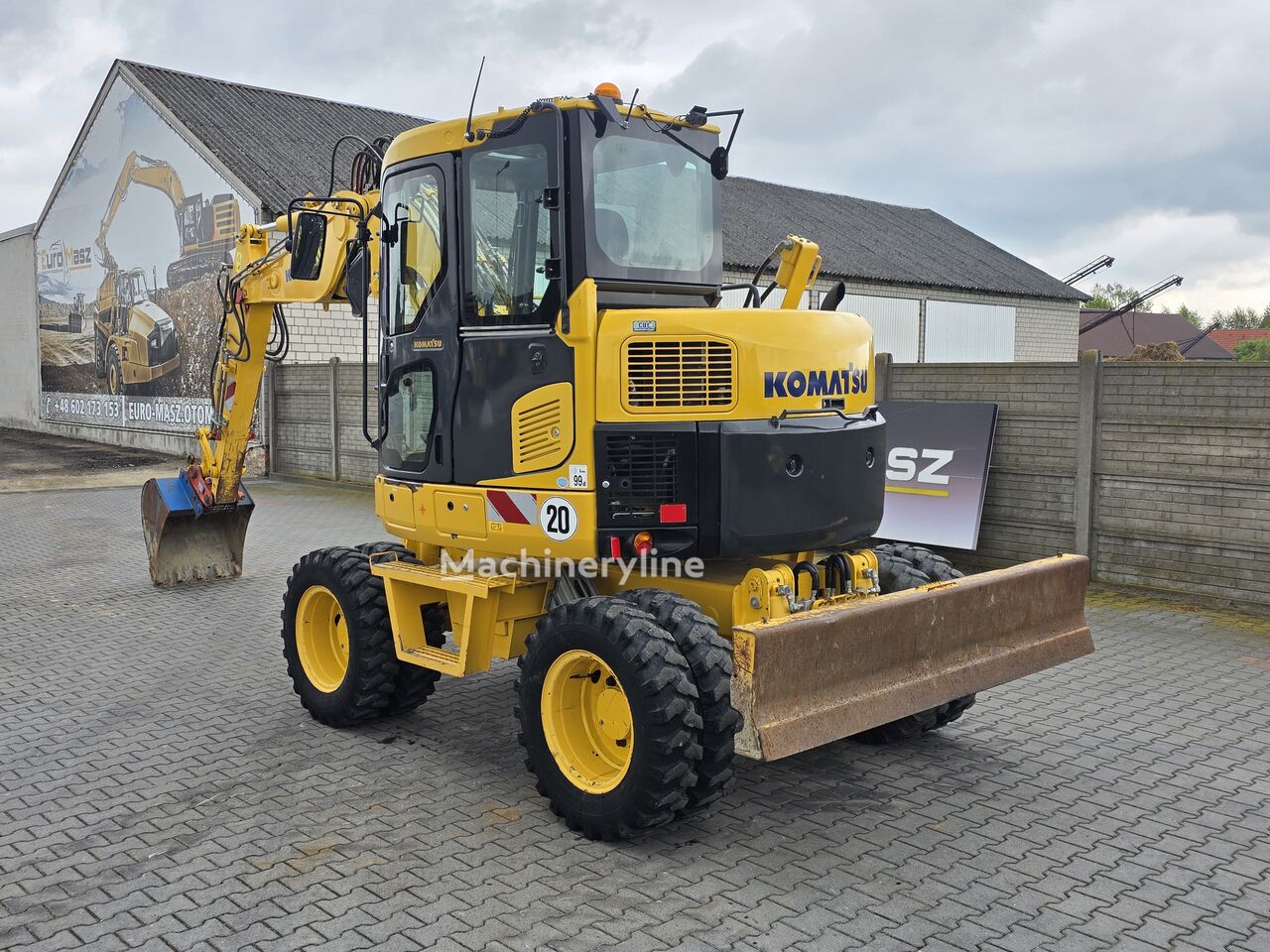 2017 Komatsu PW, Import Auf Lager in der EU — Foto 3 z 16