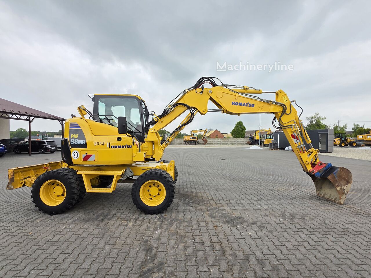 2017 Komatsu PW, Import Auf Lager in der EU — Foto 5 z 16