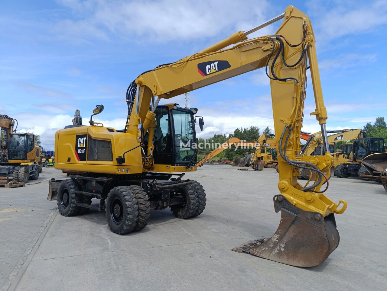 2018 Caterpillar M318F, 9.369 mth, Import Auf Lager in der EU — Foto 2 z 6