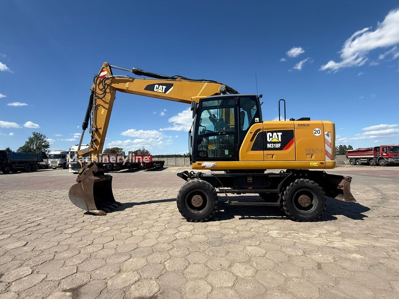 2015 Caterpillar 318, 9.900 mth, Import Auf Lager in der EU — Foto 1