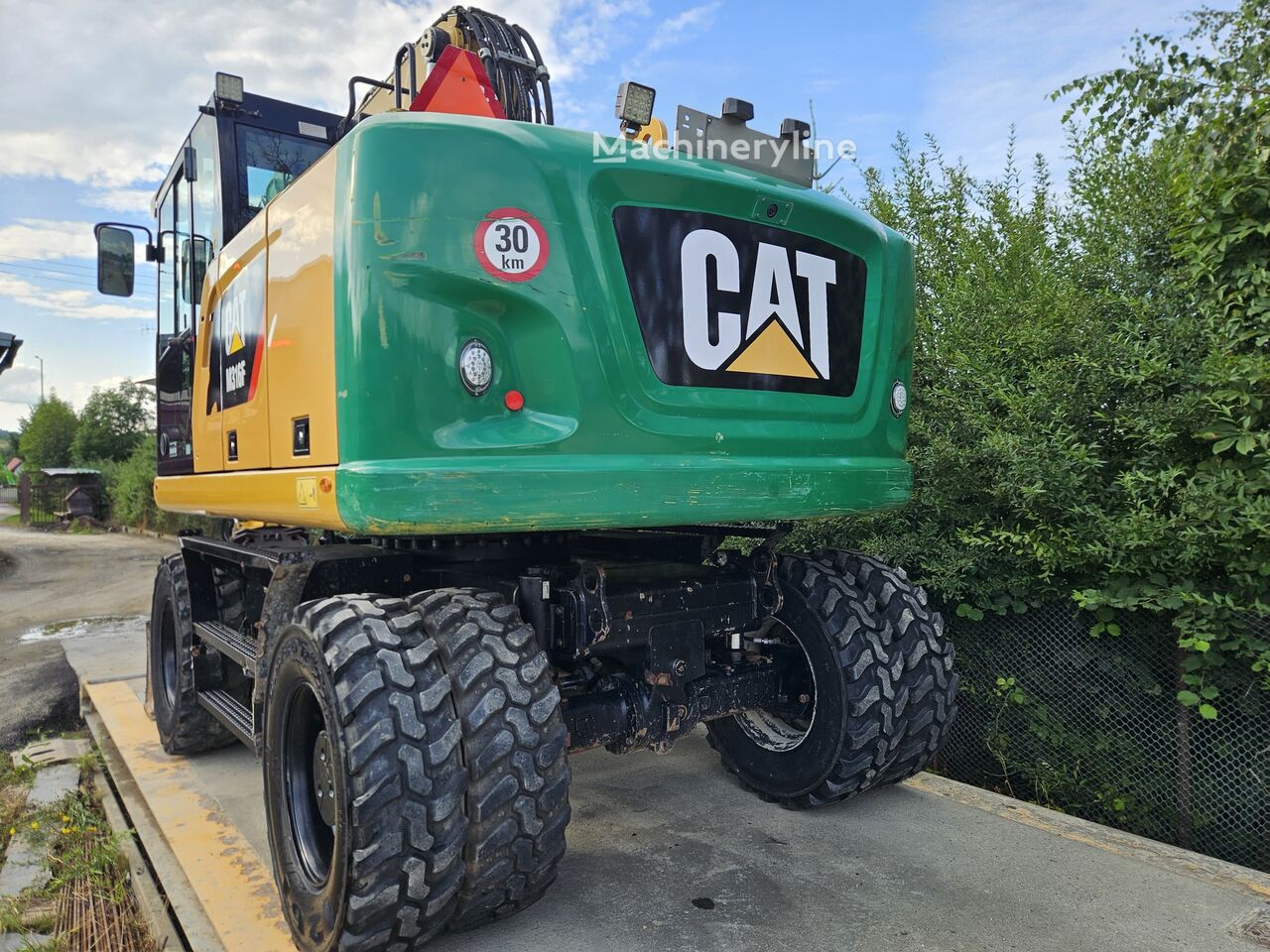 2017 Caterpillar M316F, 10.800 mth, Import Auf Lager in der EU — Foto 13 z 16