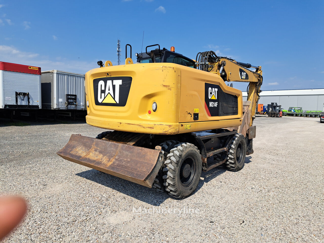 2017 Caterpillar M314F, 6.182 mth, Import Auf Lager in der EU — Foto 4 z 16