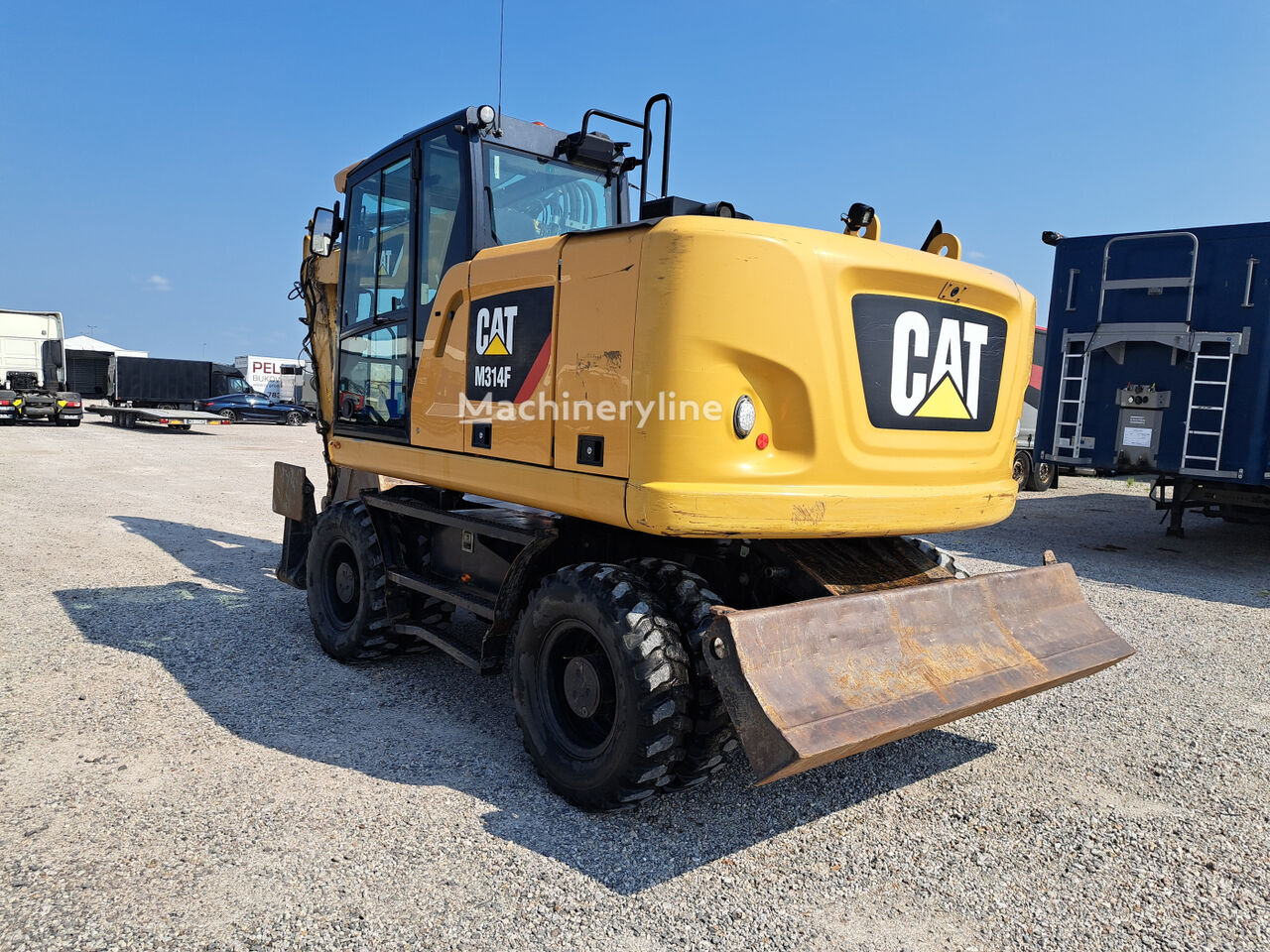 2017 Caterpillar M314F, 6.182 mth, Import Auf Lager in der EU — Foto 6 z 16