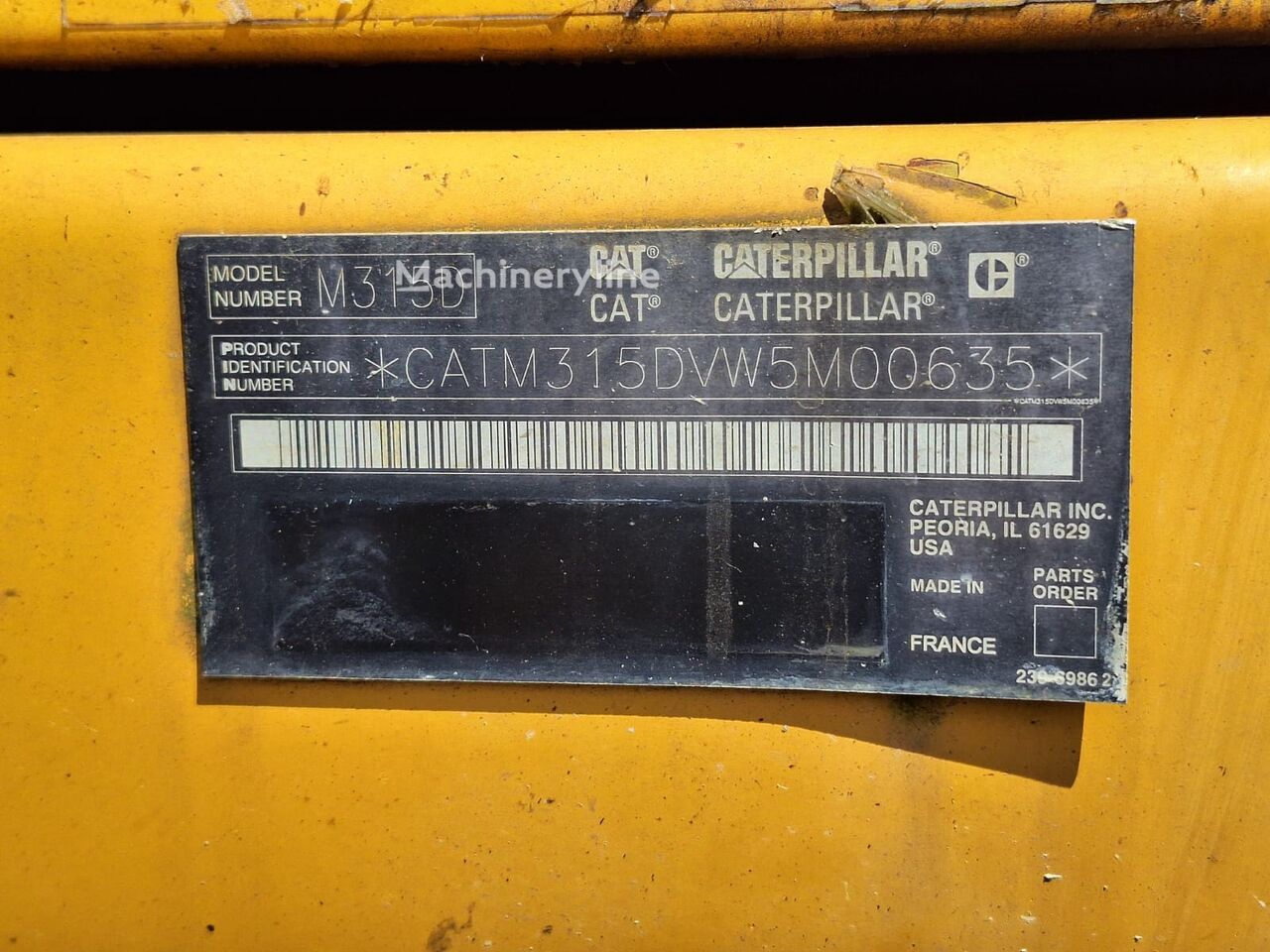 2009 Caterpillar 315D, 19.025 mth, Import Auf Lager in der EU — Foto 13 z 15
