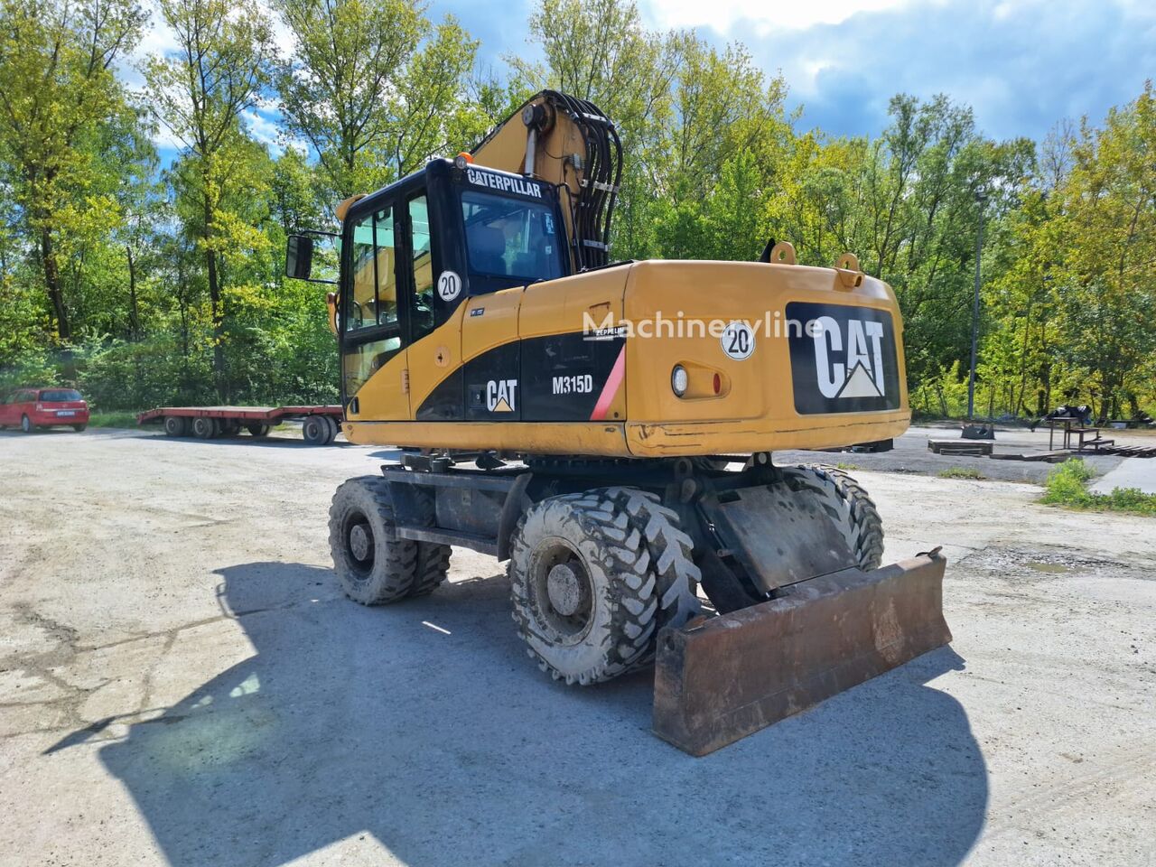 2009 Caterpillar 315D, 19.025 mth, Import Auf Lager in der EU — Foto 3 z 15