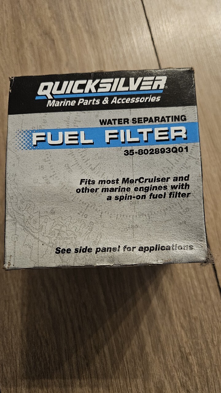 Quicksilver Water Separating Fuel Filter 35-802893q01, Auf Lager in der EU — Foto 1