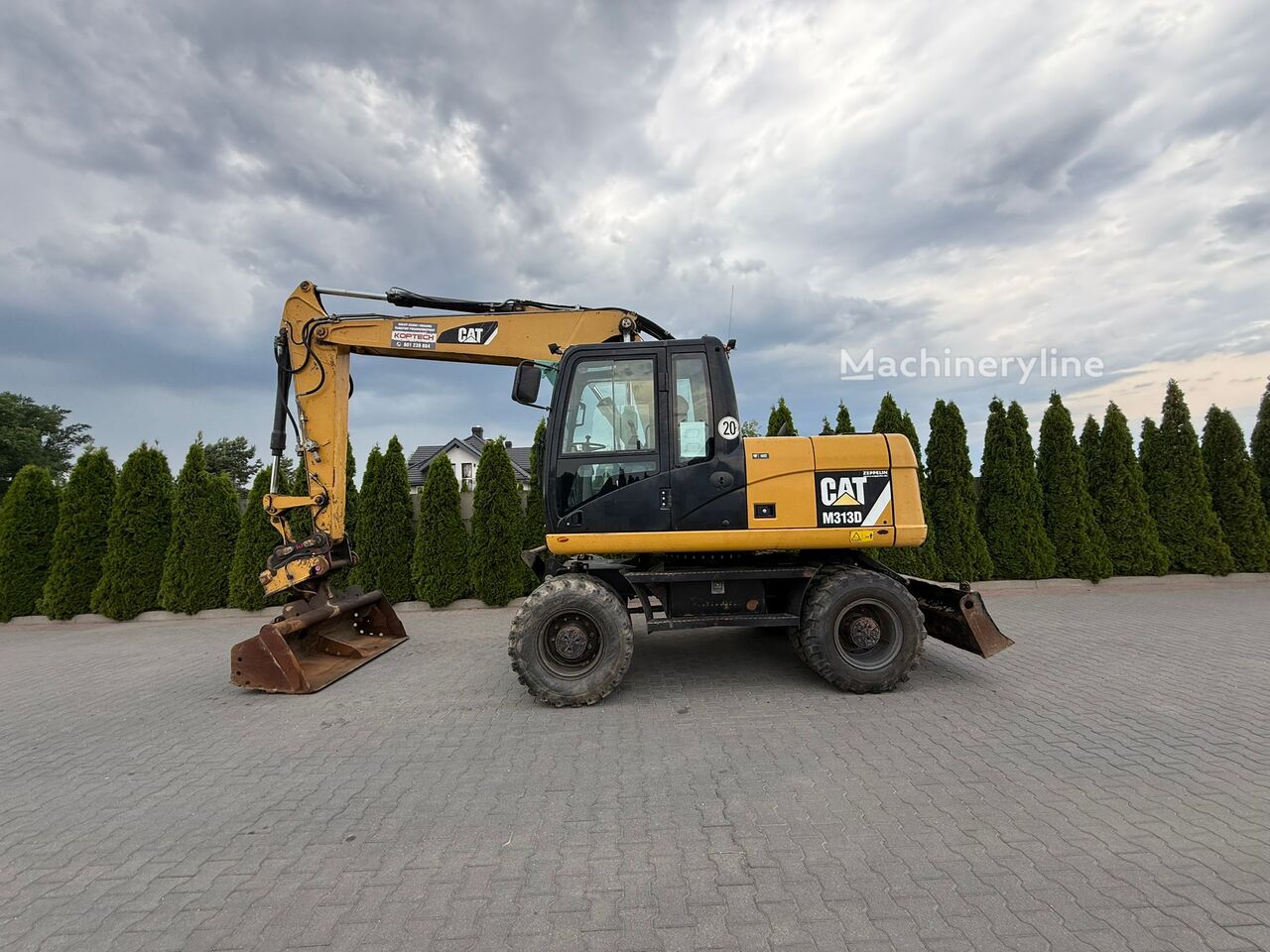 2012 Caterpillar 313, Import Auf Lager in der EU — Foto 2 z 5