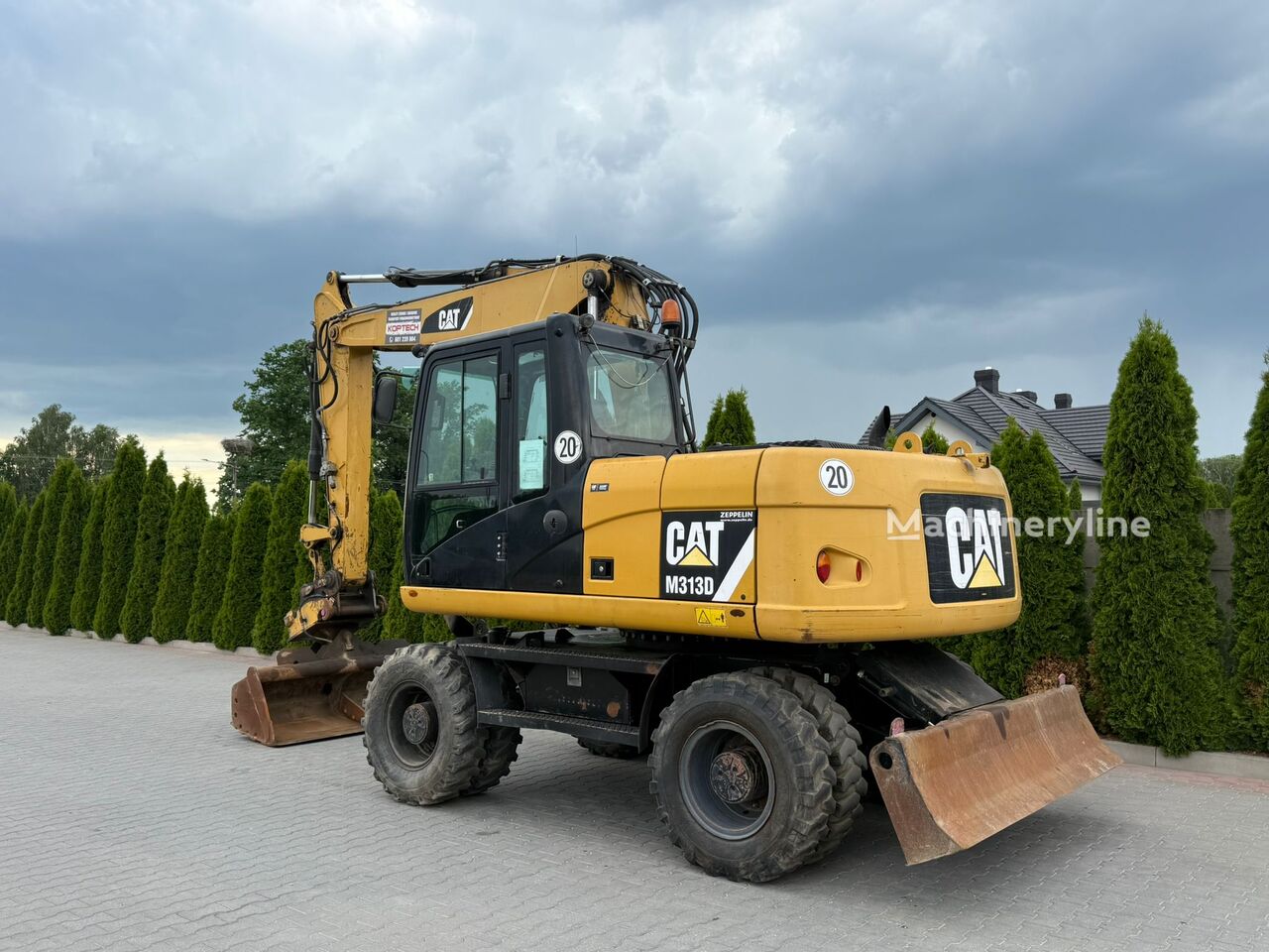 2012 Caterpillar 313, Import Auf Lager in der EU — Foto 3 z 5