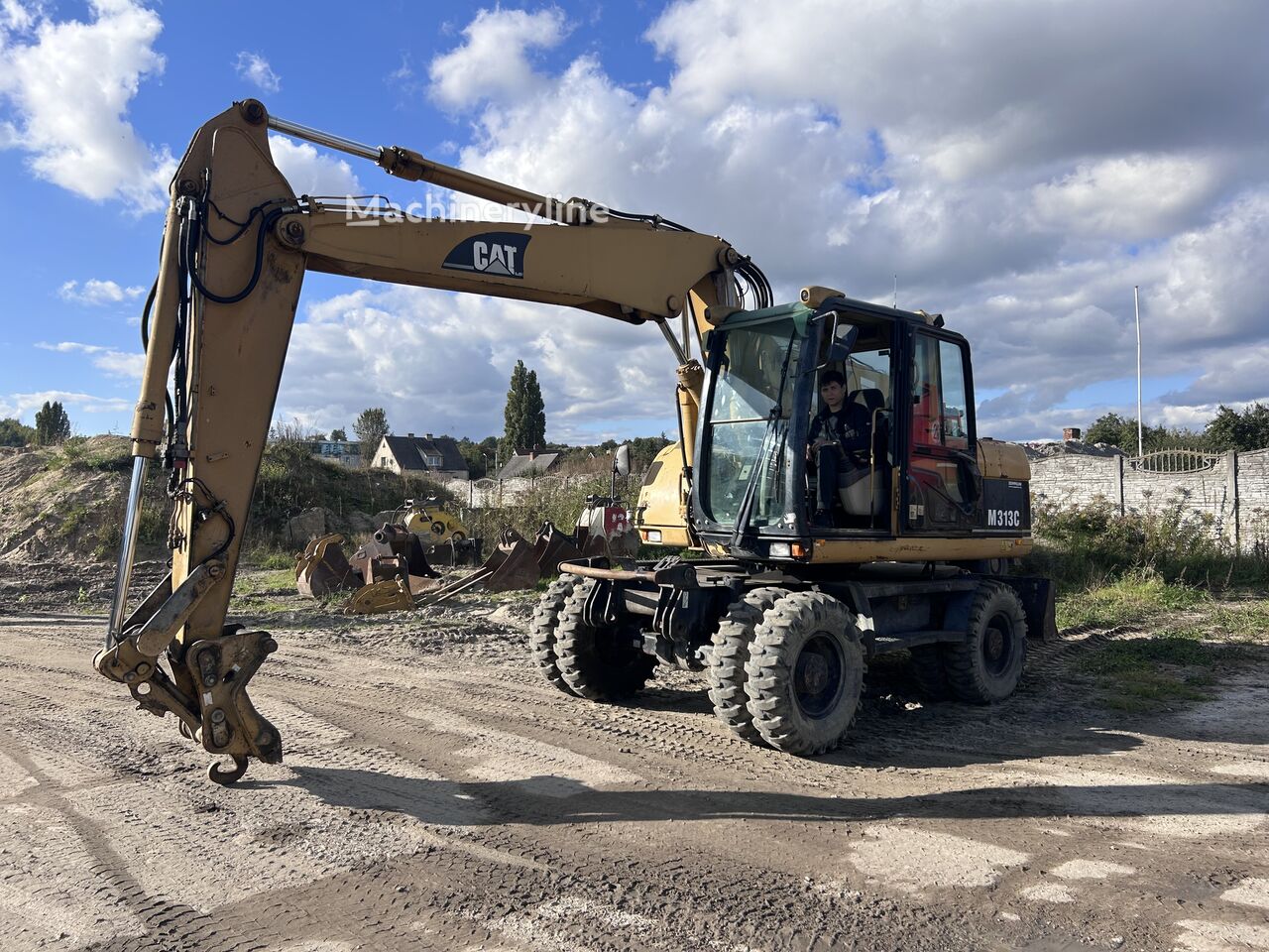 2005 Caterpillar M313C, 21.600 mth, Import Auf Lager in der EU — Foto 1