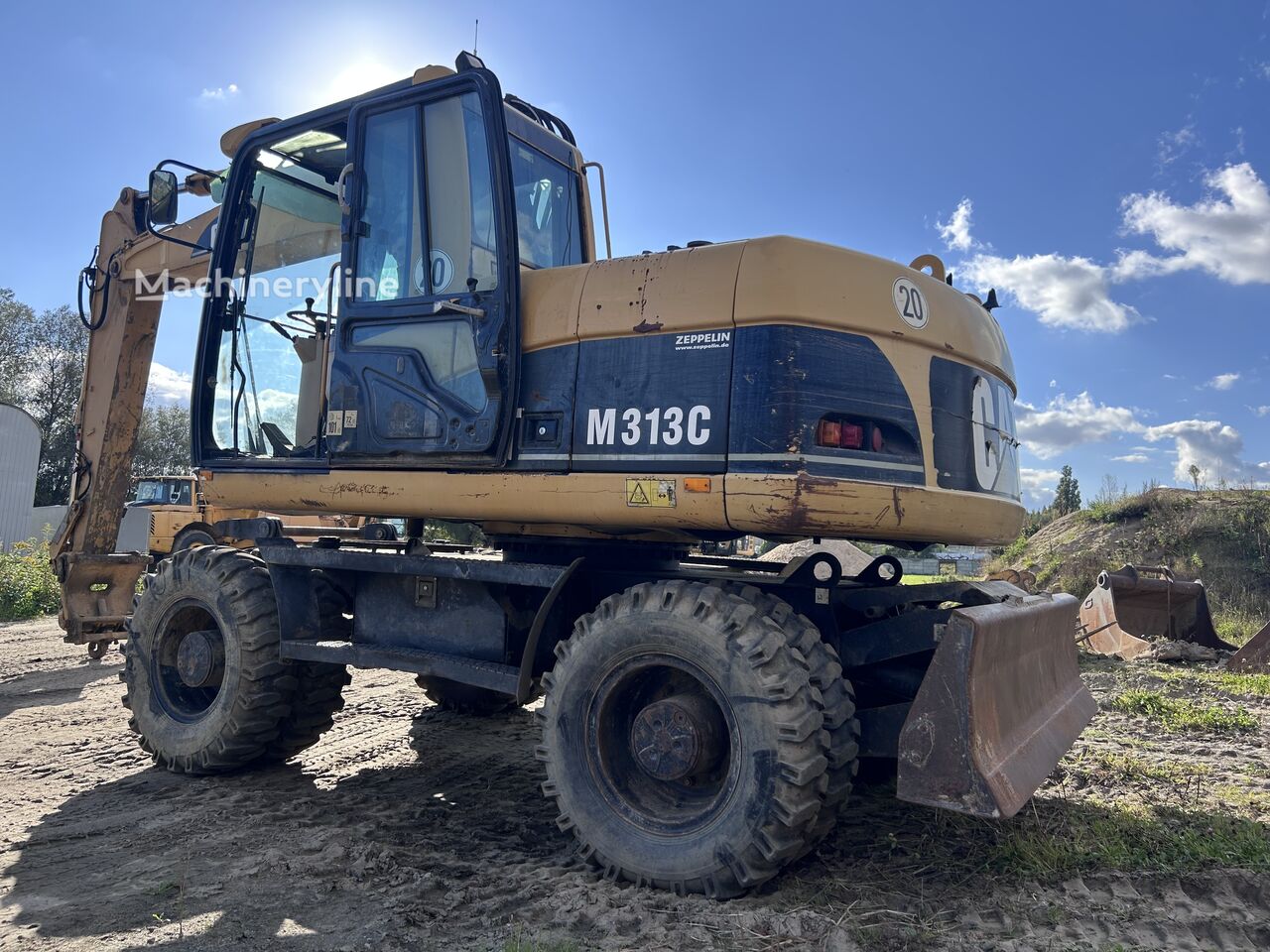 2005 Caterpillar M313C, 21.600 mth, Import Auf Lager in der EU — Foto 5 z 10