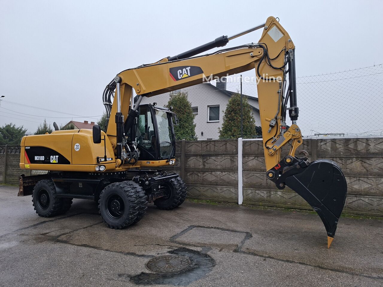 2012 Caterpillar M318, 10.900 mth, Import Auf Lager in der EU — Foto 11 z 16