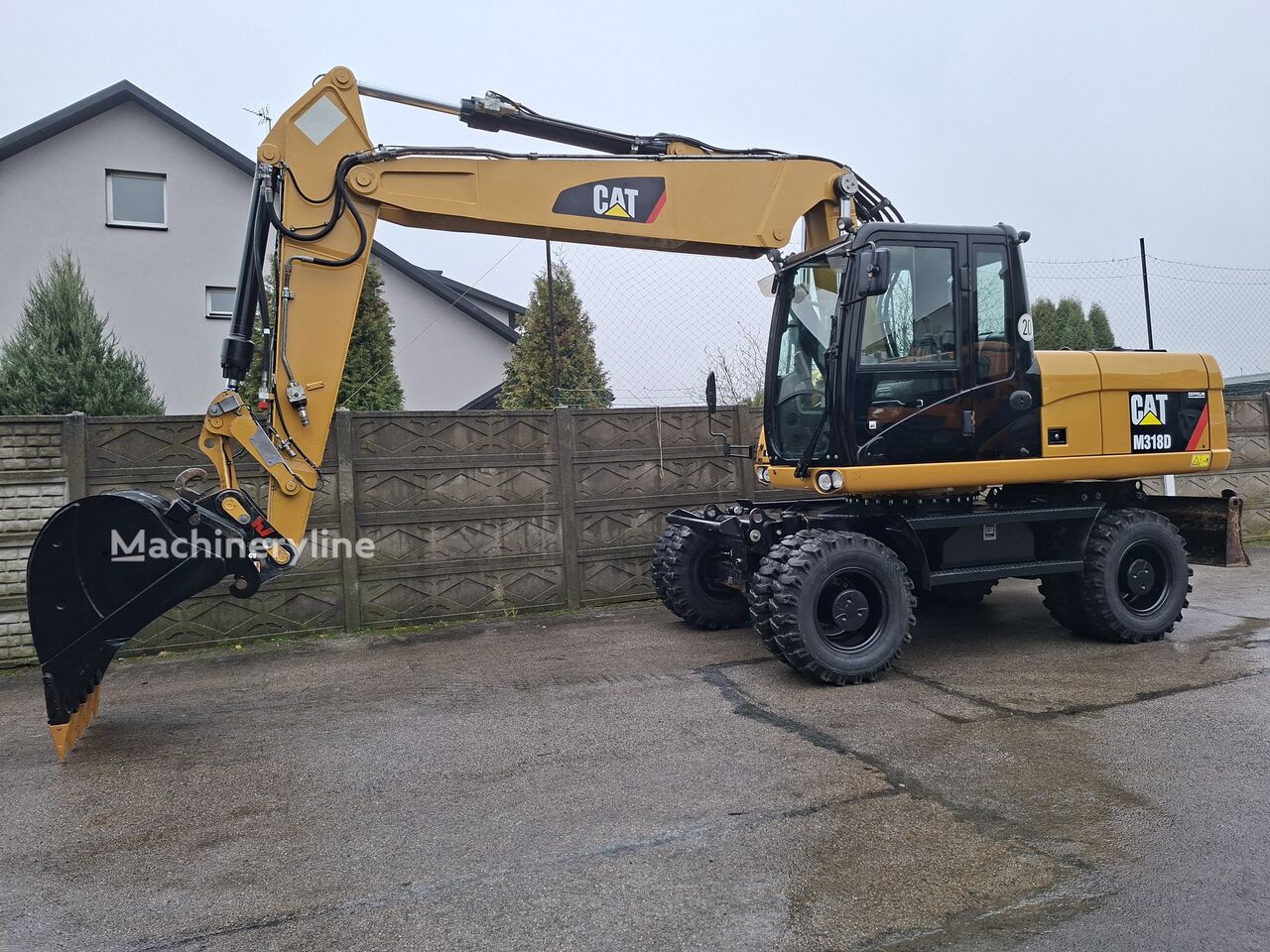 2012 Caterpillar M318, 10.900 mth, Import Auf Lager in der EU — Foto 3 z 16