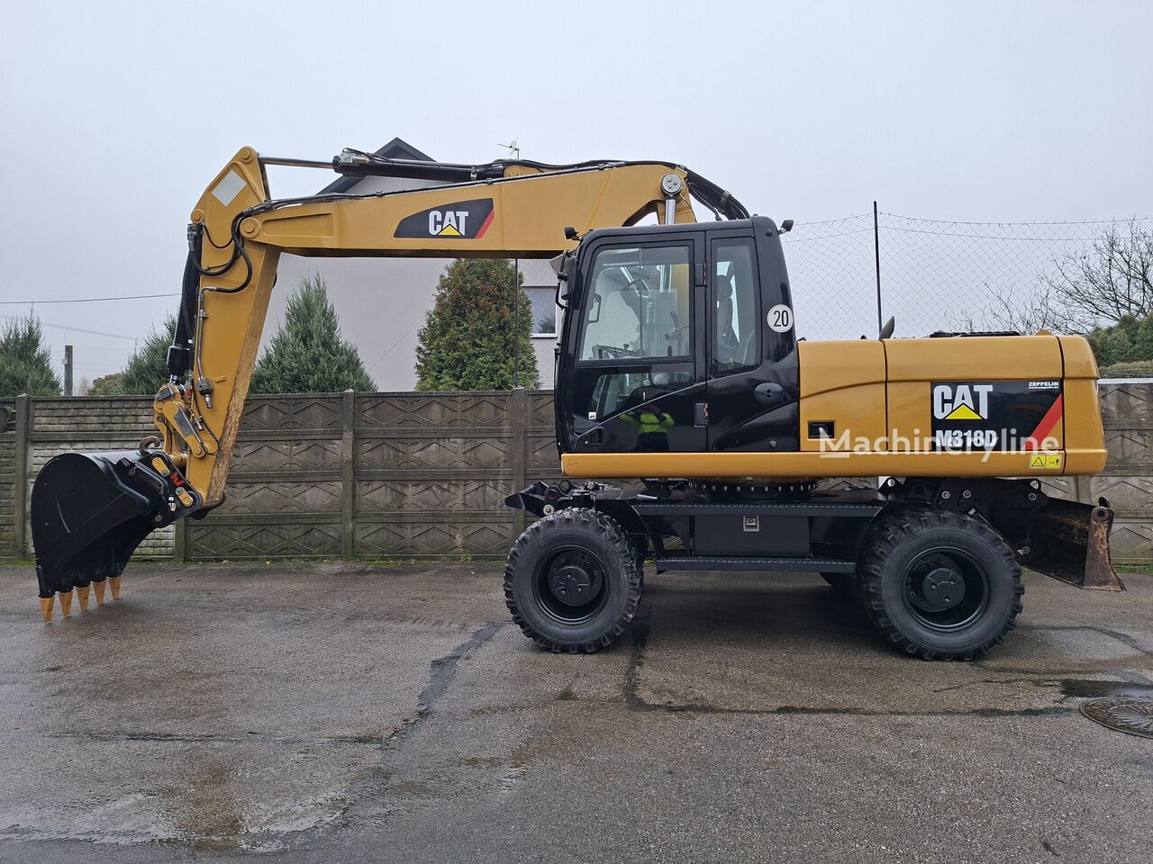 2012 Caterpillar M318, 10.900 mth, Import Auf Lager in der EU — Foto 4 z 16