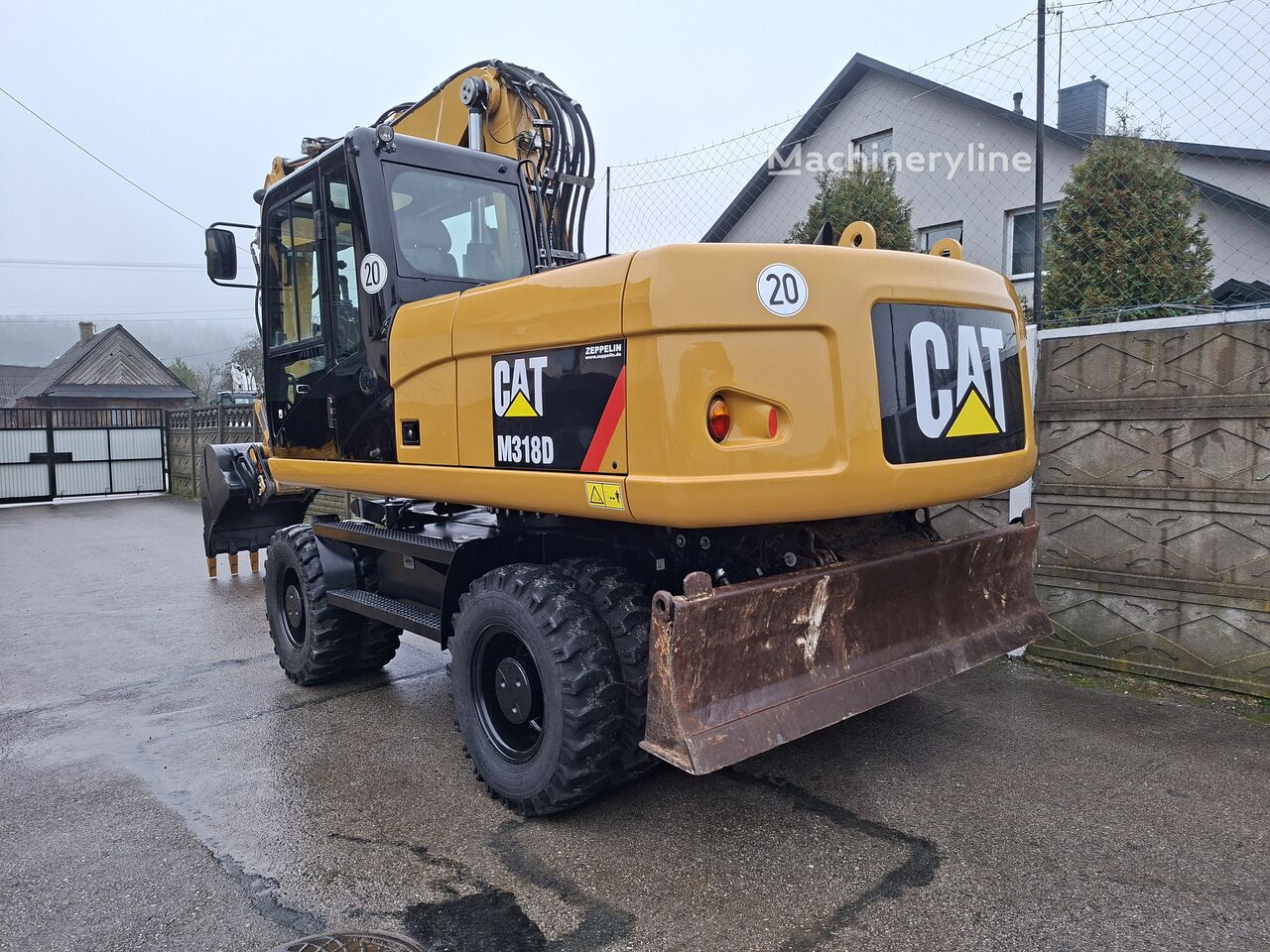 2012 Caterpillar M318, 10.900 mth, Import Auf Lager in der EU — Foto 6 z 16