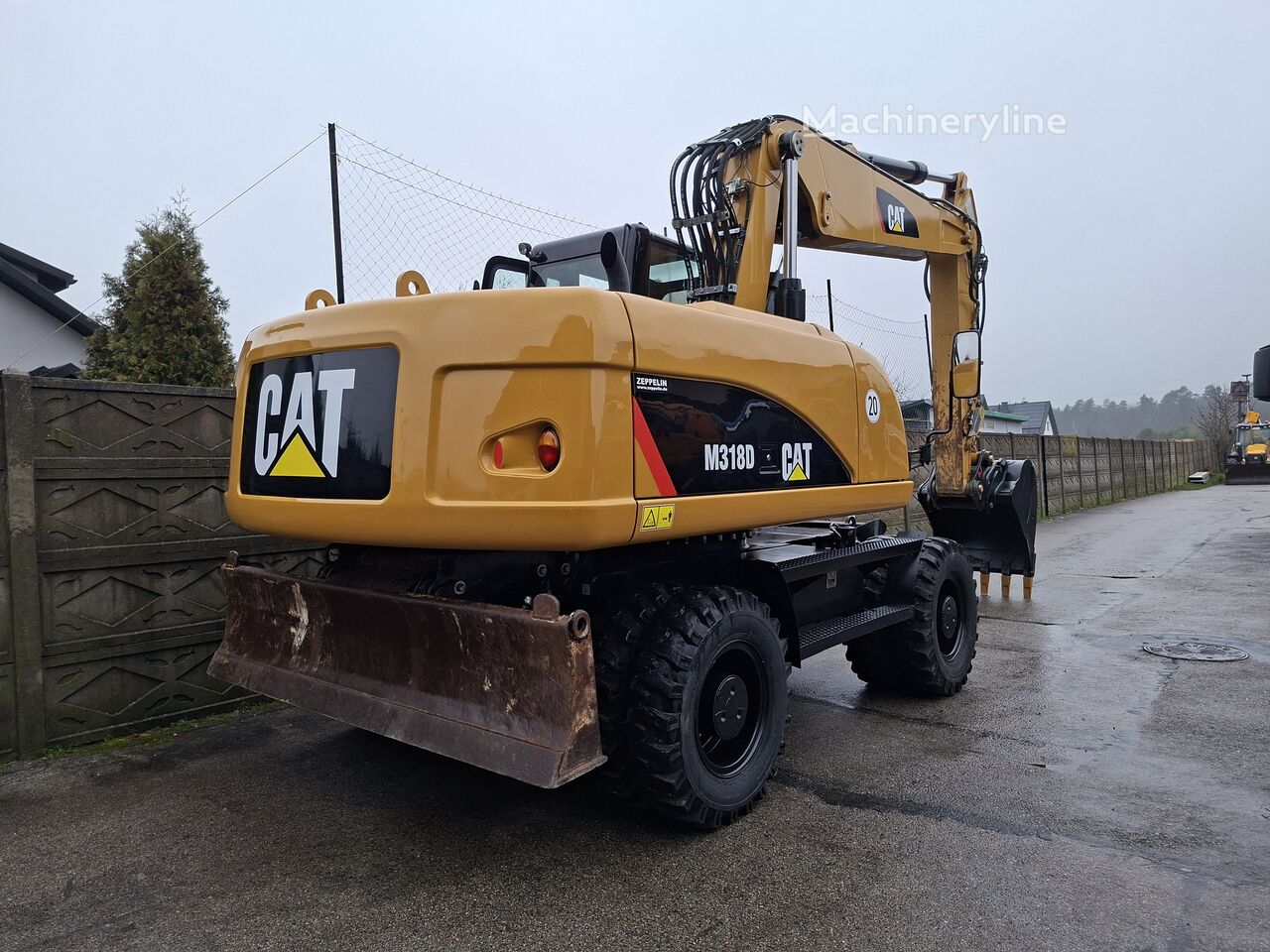 2012 Caterpillar M318, 10.900 mth, Import Auf Lager in der EU — Foto 8 z 16
