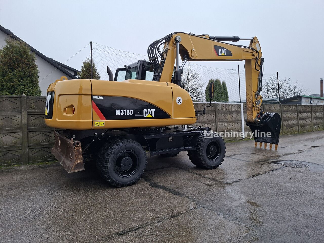 2012 Caterpillar M318, 10.900 mth, Import Auf Lager in der EU — Foto 9 z 16