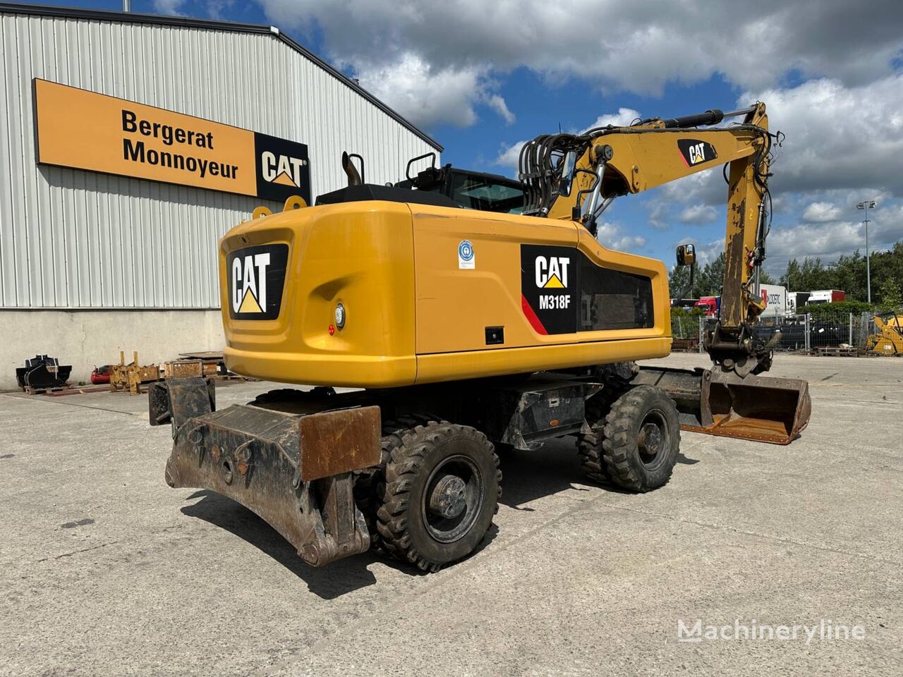 2019 Caterpillar M318F, 8.965 mth, Import Auf Lager in der EU — Foto 3 z 16