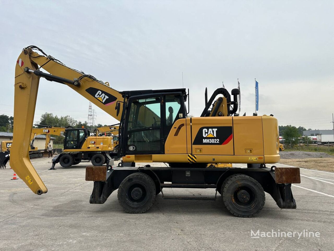 2017 Caterpillar MH3022, 6.933 mth, Import Auf Lager in der EU — Foto 9 z 16