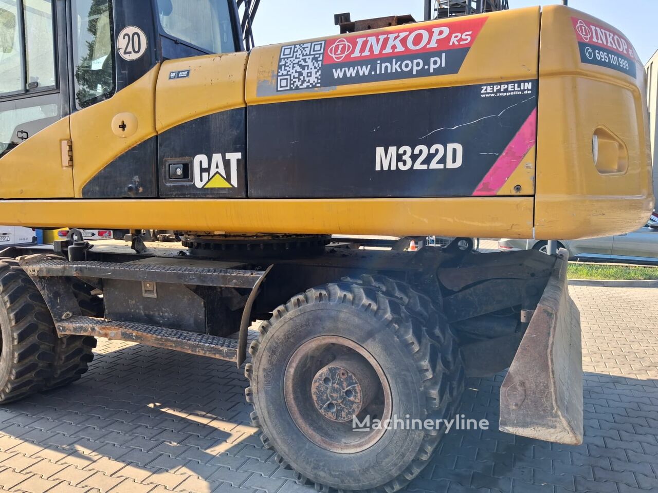 2007 Caterpillar M322, 21.594 mth, Import Auf Lager in der EU — Foto 3 z 16