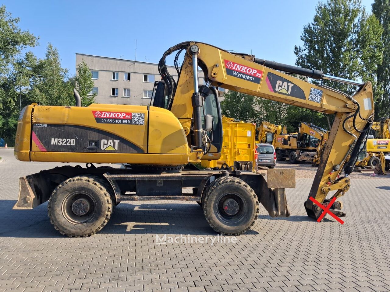 2007 Caterpillar M322, 21.594 mth, Import Auf Lager in der EU — Foto 4 z 16