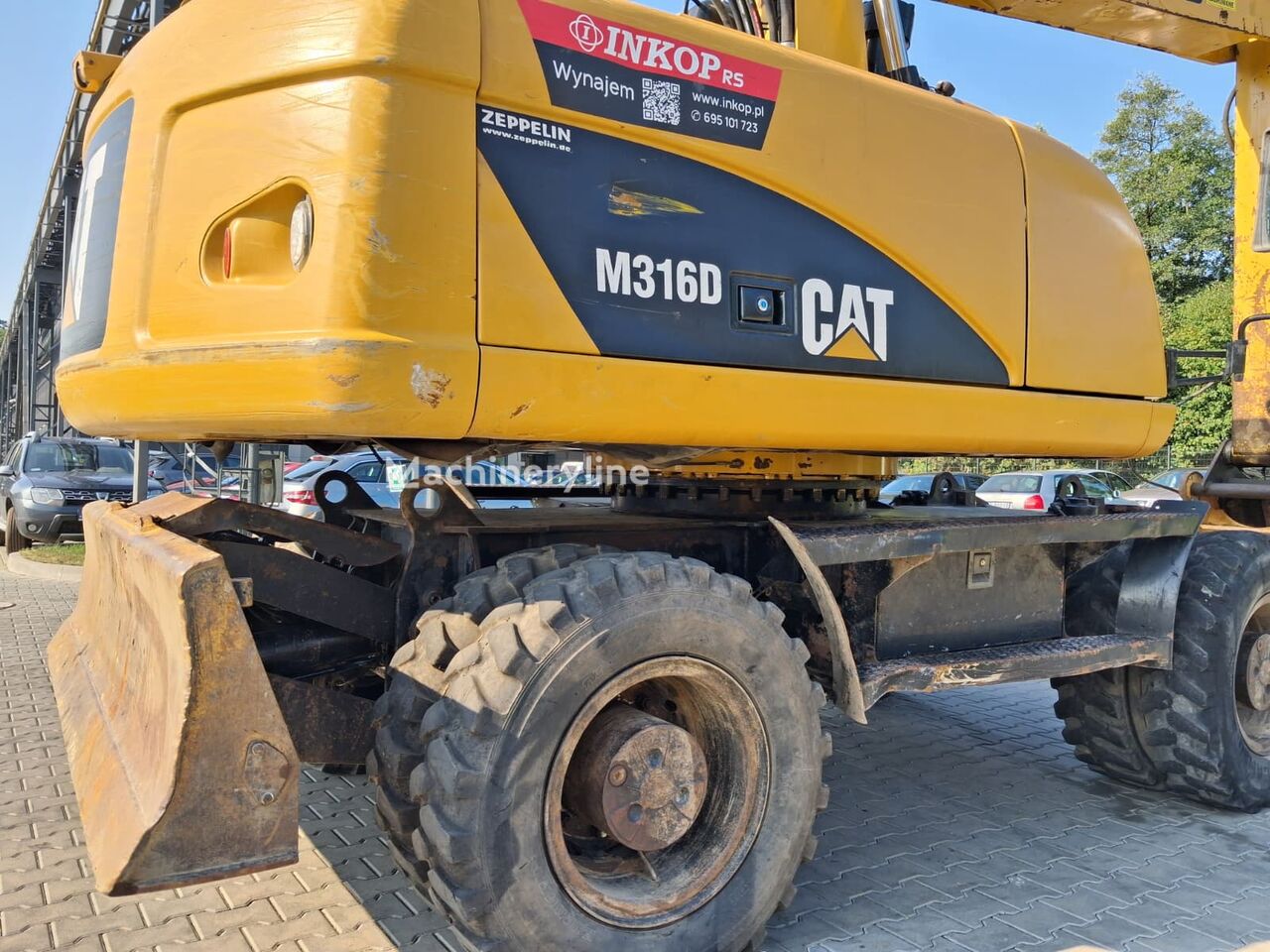 2009 Caterpillar M316, 18.440 mth, Import Auf Lager in der EU — Foto 2 z 15