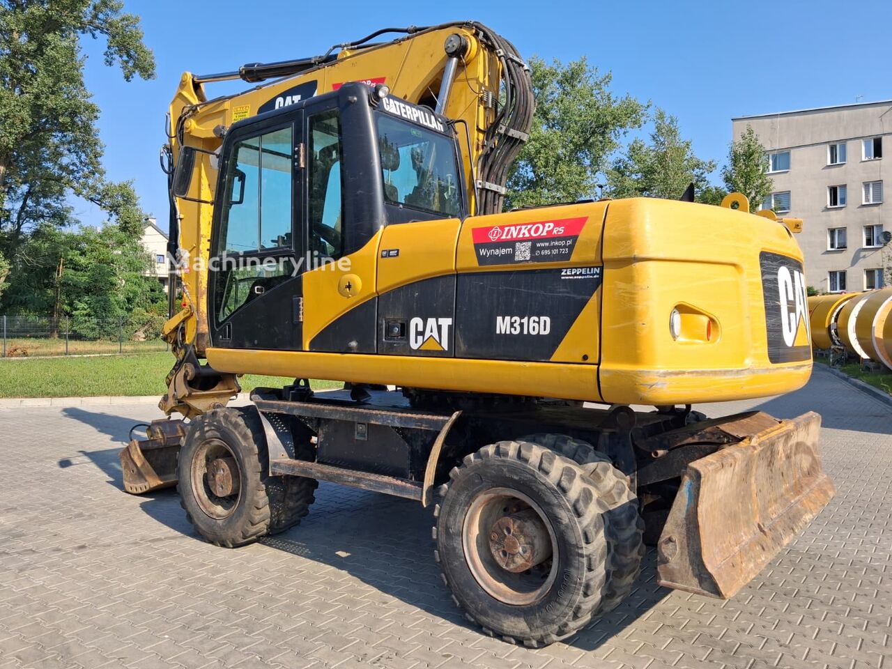 2009 Caterpillar M316, 18.440 mth, Import Auf Lager in der EU — Foto 3 z 15