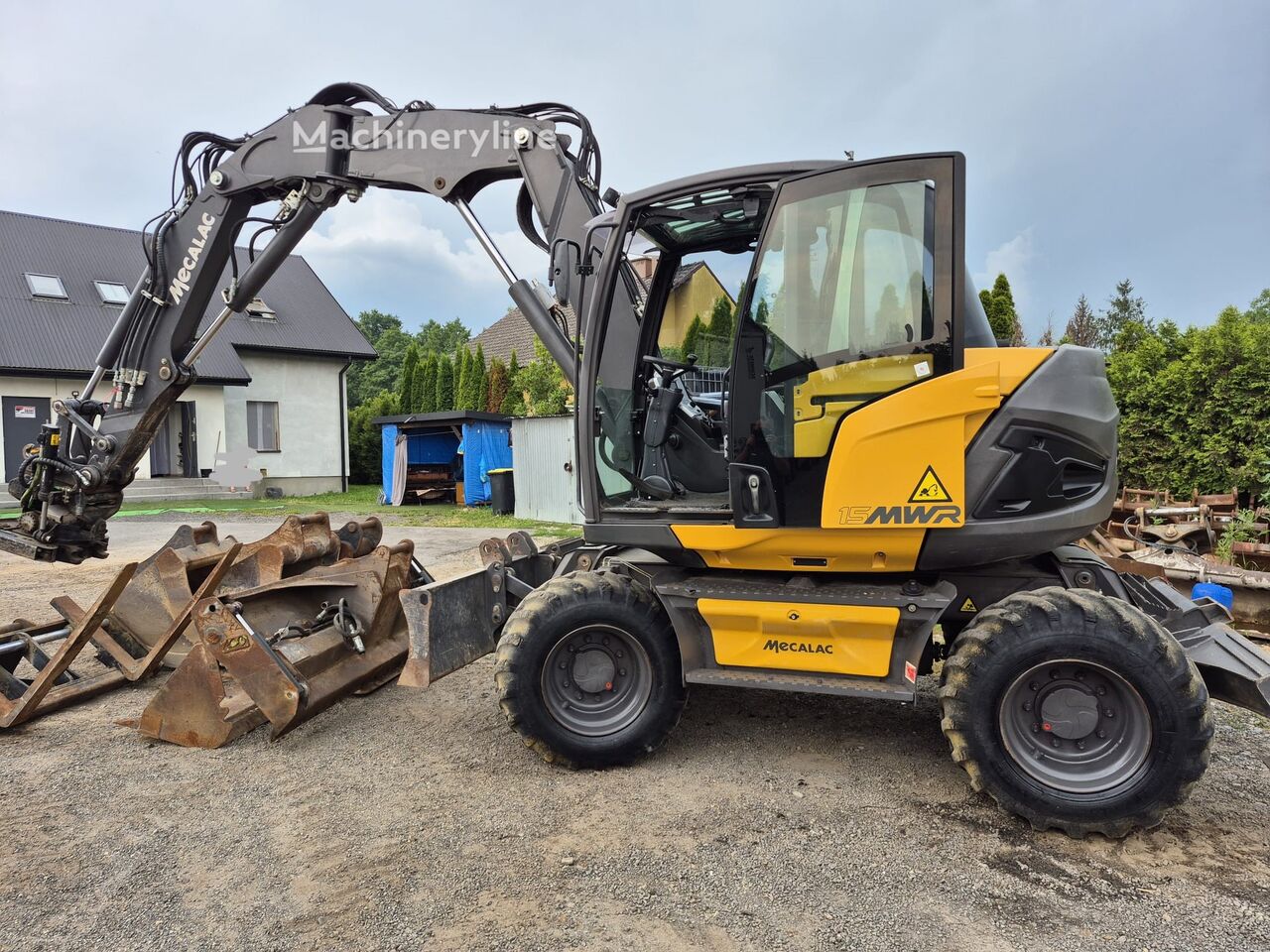 2021 Mecalac 15MWR, 5.900 mth, Import Auf Lager in der EU — Foto 1 | AMECAR 2021 Mecalac 15MWR, 5.900 mth, Import Auf Lager in der EU — Foto 1
