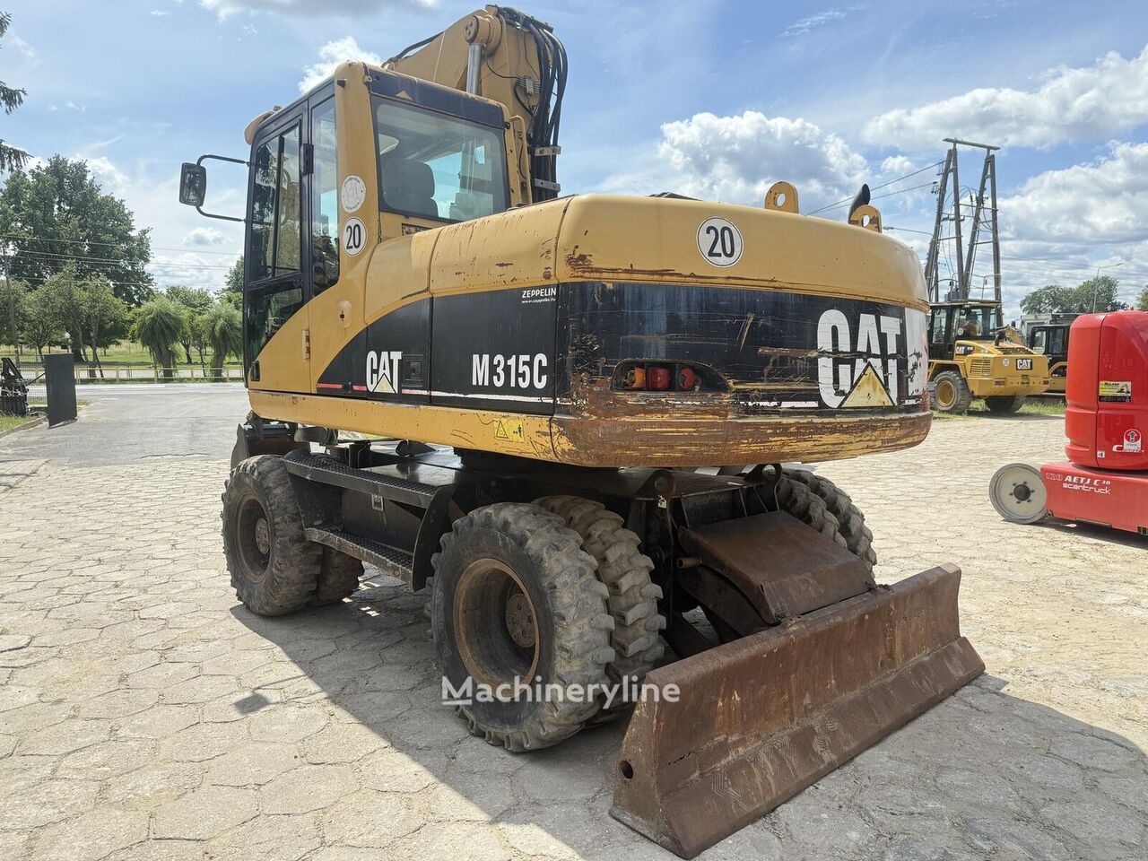 2004 Caterpillar M315C, 18.600 mth, Import Auf Lager in der EU — Foto 7 z 16