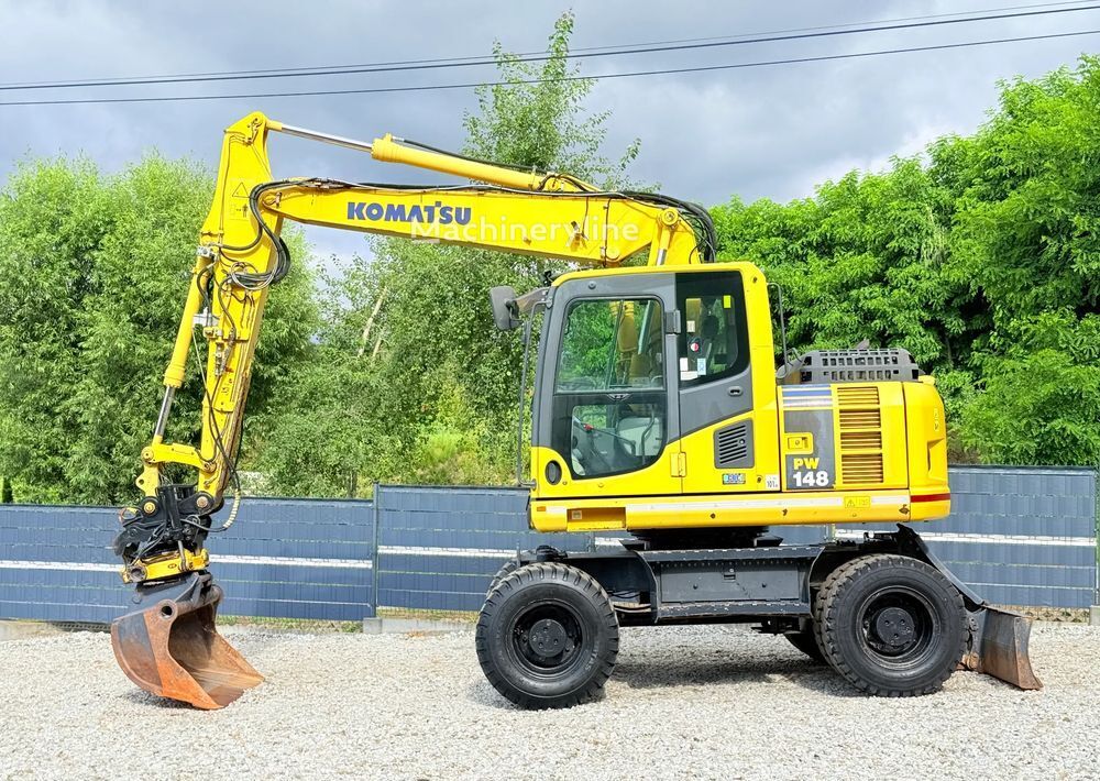 2011 Komatsu PW148, 13.200 mth, Import Auf Lager in der EU — Foto 10 z 16