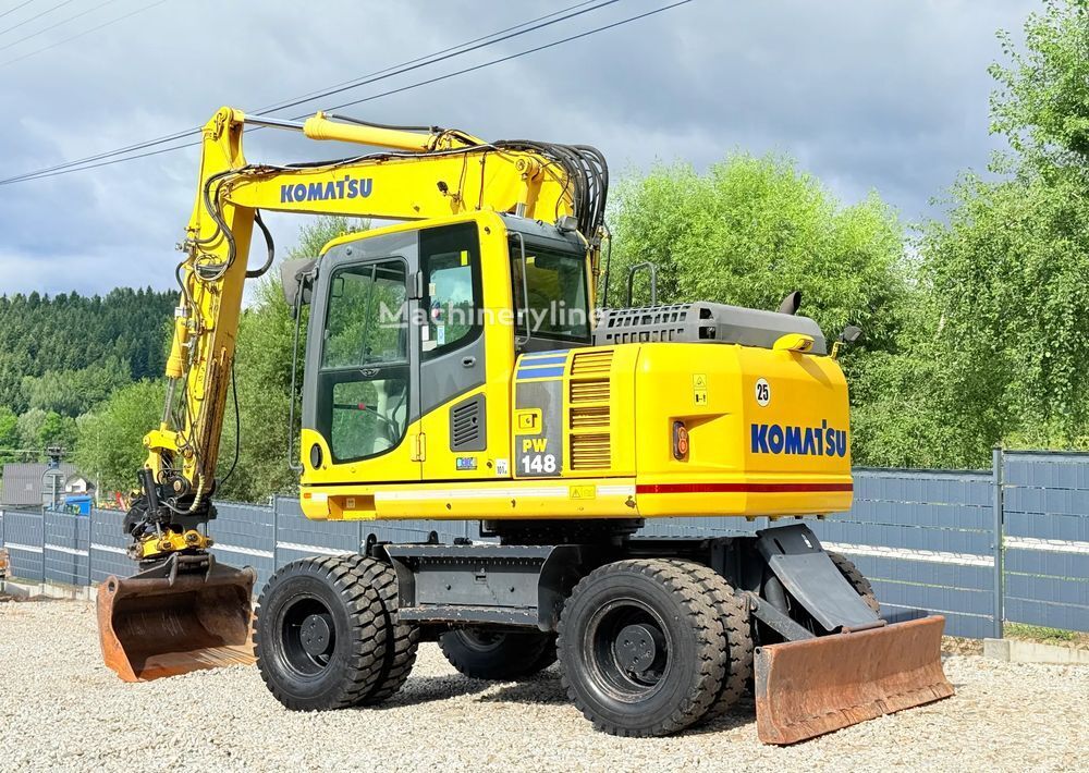 2011 Komatsu PW148, 13.200 mth, Import Auf Lager in der EU — Foto 11 z 16