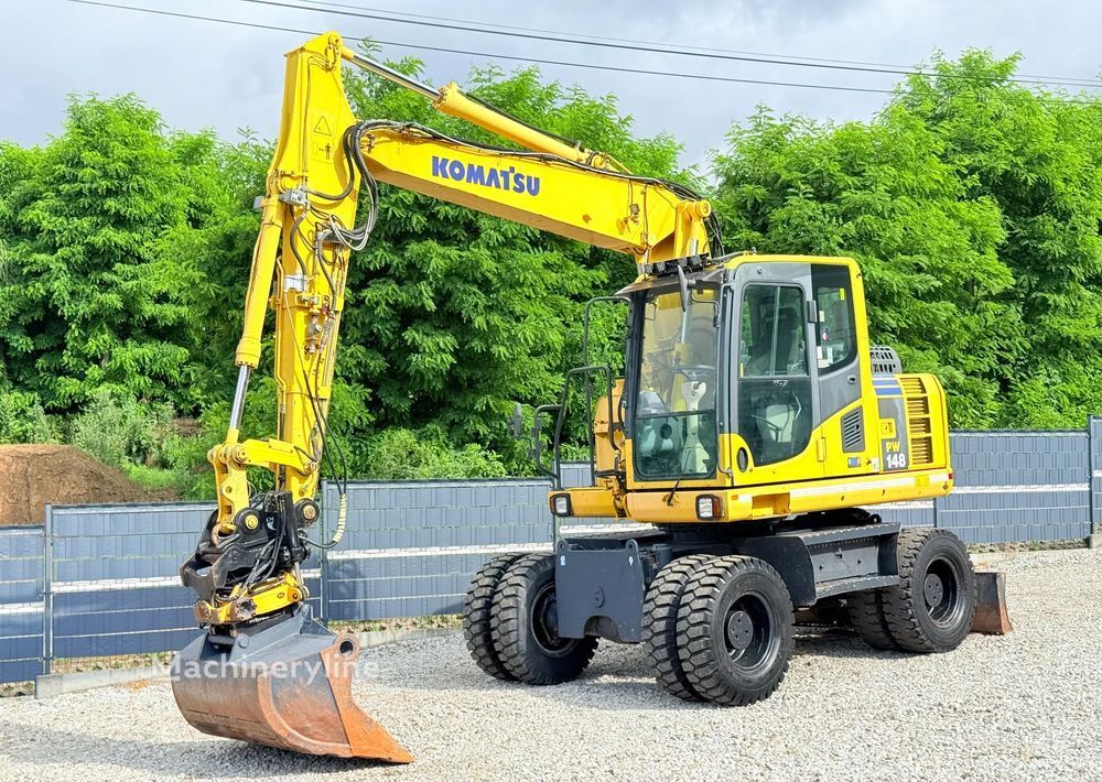 2011 Komatsu PW148, 13.200 mth, Import Auf Lager in der EU — Foto 2 z 16